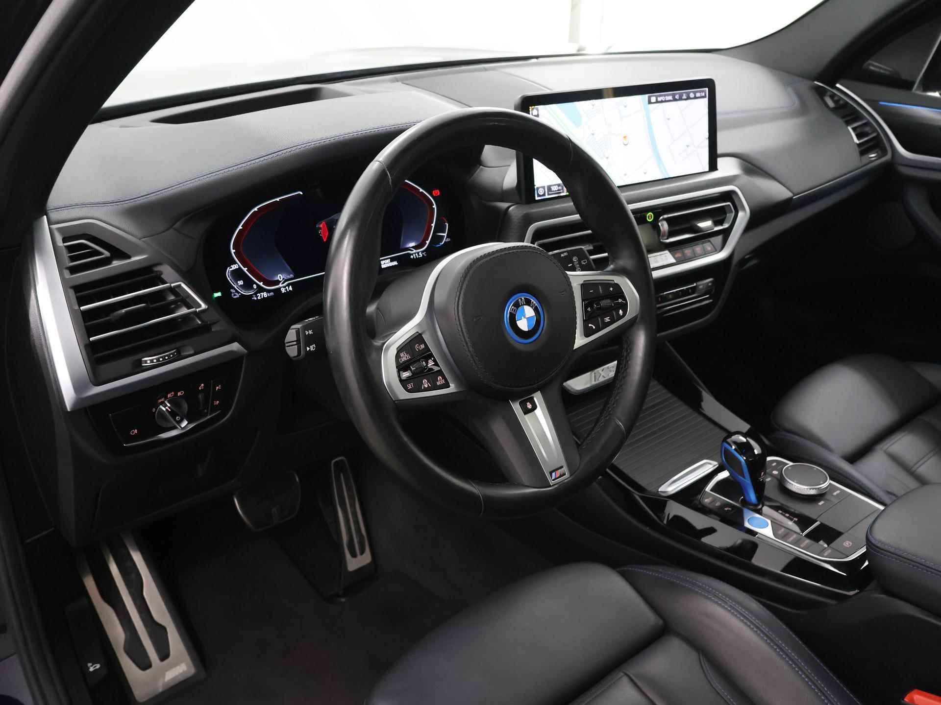 BMW iX3 High Executive 80 kWh M Sport | Trekhaak | Panoramadak | Harman / Kardon | Navigatie | Parkeercamera | Head-Up | Stoelverwarming | Keyless Go | - 8/56