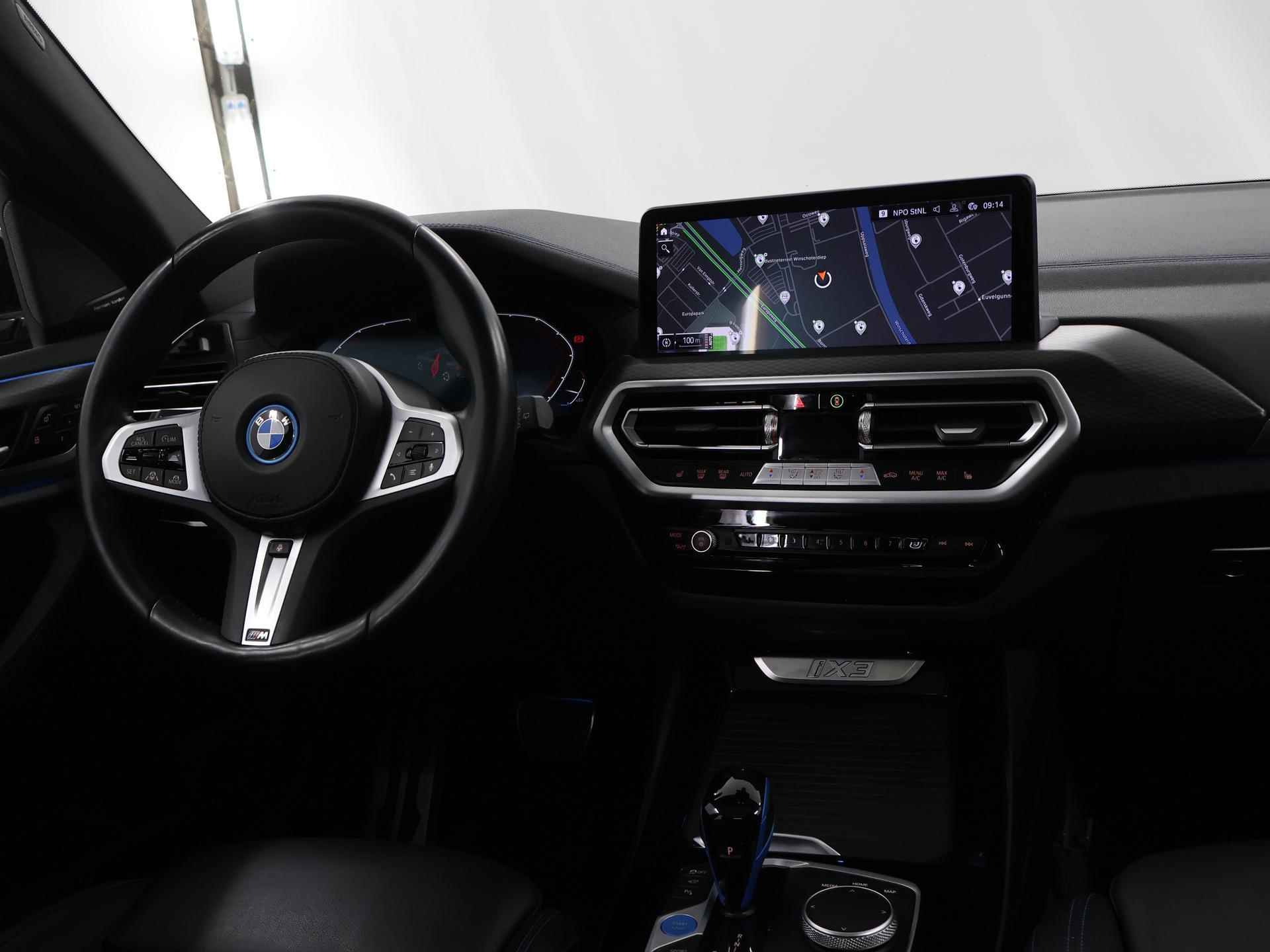 BMW iX3 High Executive 80 kWh M Sport | Trekhaak | Panoramadak | Harman / Kardon | Navigatie | Parkeercamera | Head-Up | Stoelverwarming | Keyless Go | - 10/56