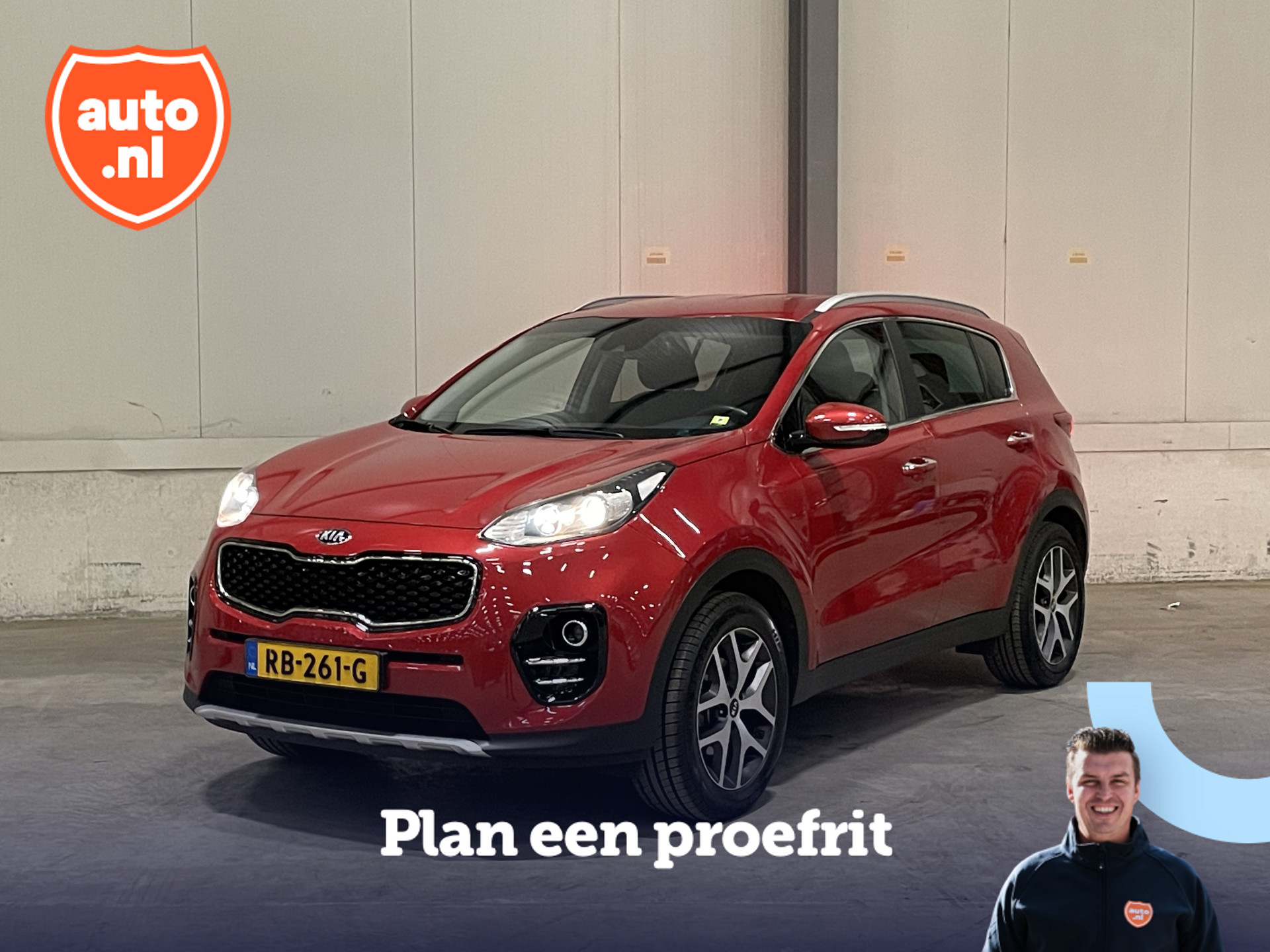 Kia Sportage 1.6 GDI DynamicLine | Camera | Carplay | Cruise Control | Leder/Alcantara bekleding | Navigatie |