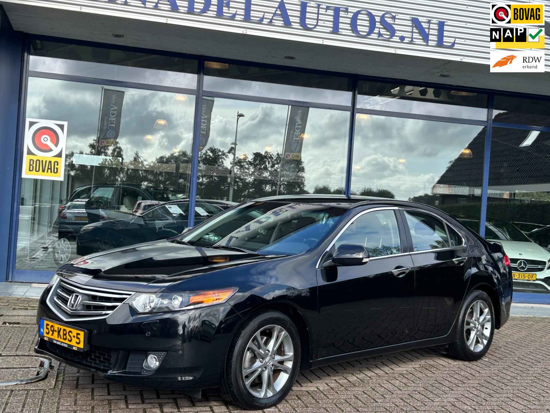 Honda Accord 2.0i Elegance Aut. Clima Cruise Park.Sens Stoelverw. 17" LM-Velgen NAP NL-Auto Dealeronderhouden! - 1/34