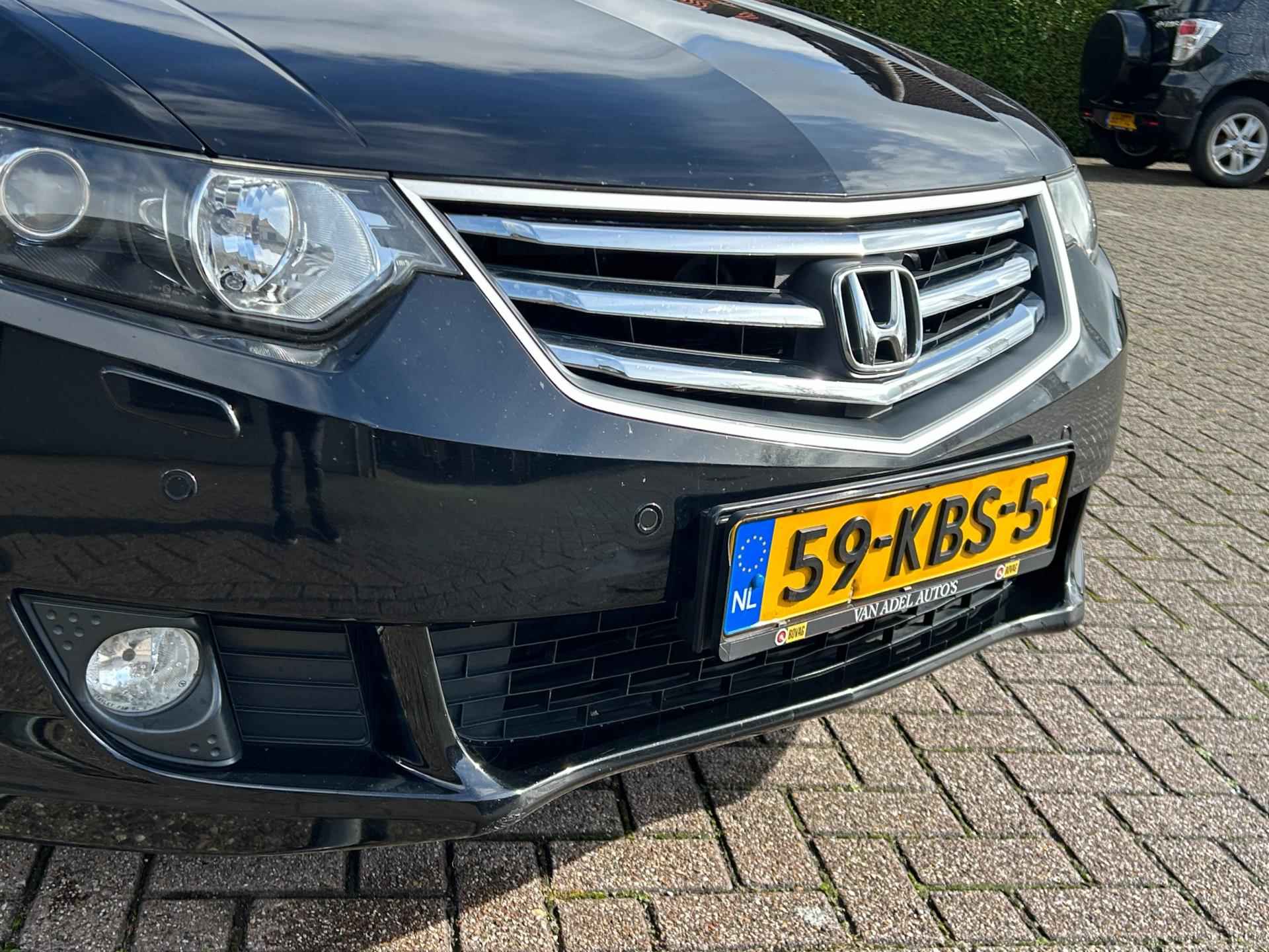 Honda Accord 2.0i Elegance Aut. Clima Cruise Park.Sens Stoelverw. 17" LM-Velgen NAP NL-Auto Dealeronderhouden! - 8/34