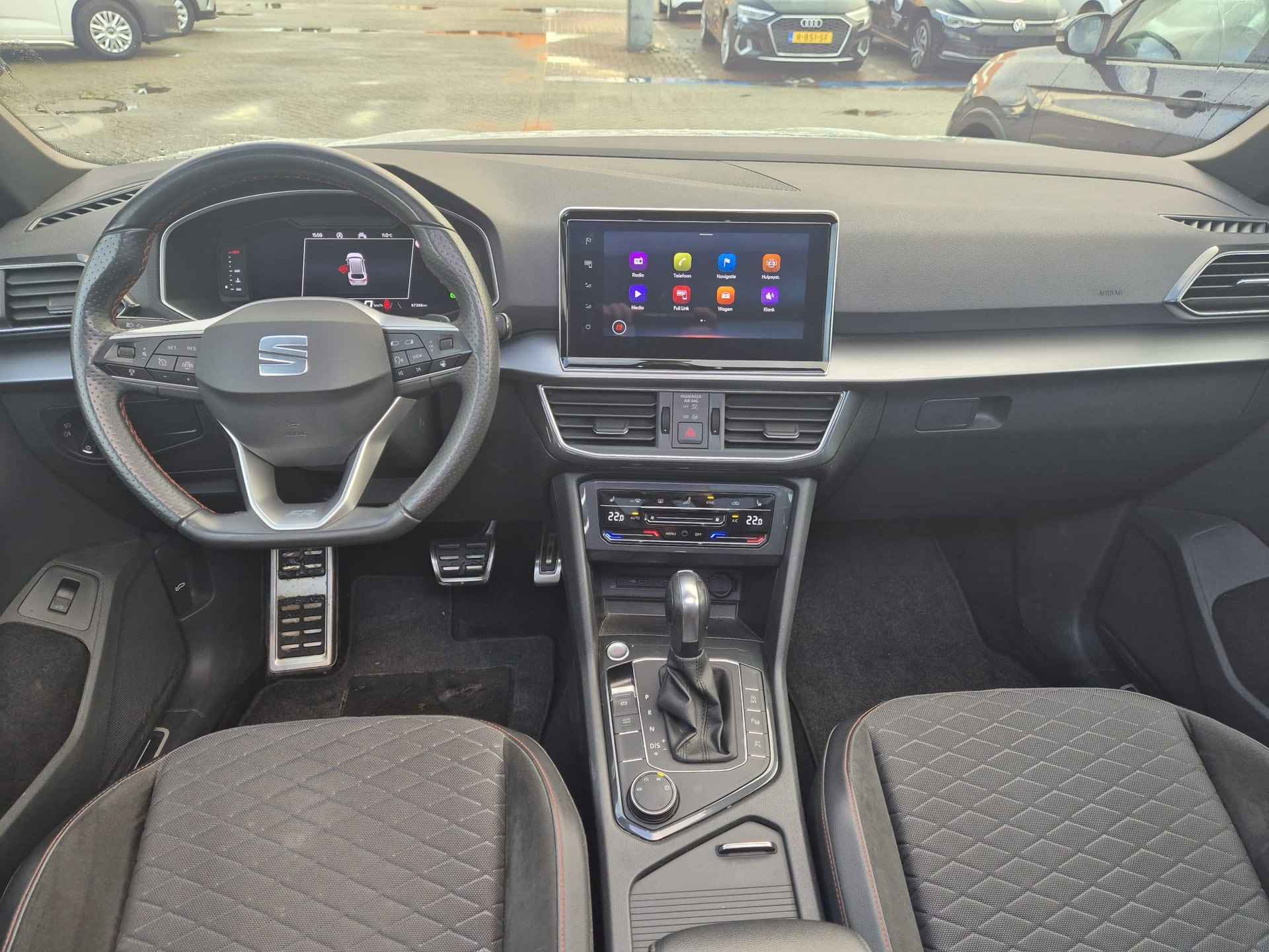 SEAT Tarraco 1.5 TSI 150 PK DSG FR 7p. | NIEUW BINNEN | Panoramadak | 7-persoons | 360 Camera | Keyless | 20" LMV | DCC | Voorruitverwarming | - 3/4