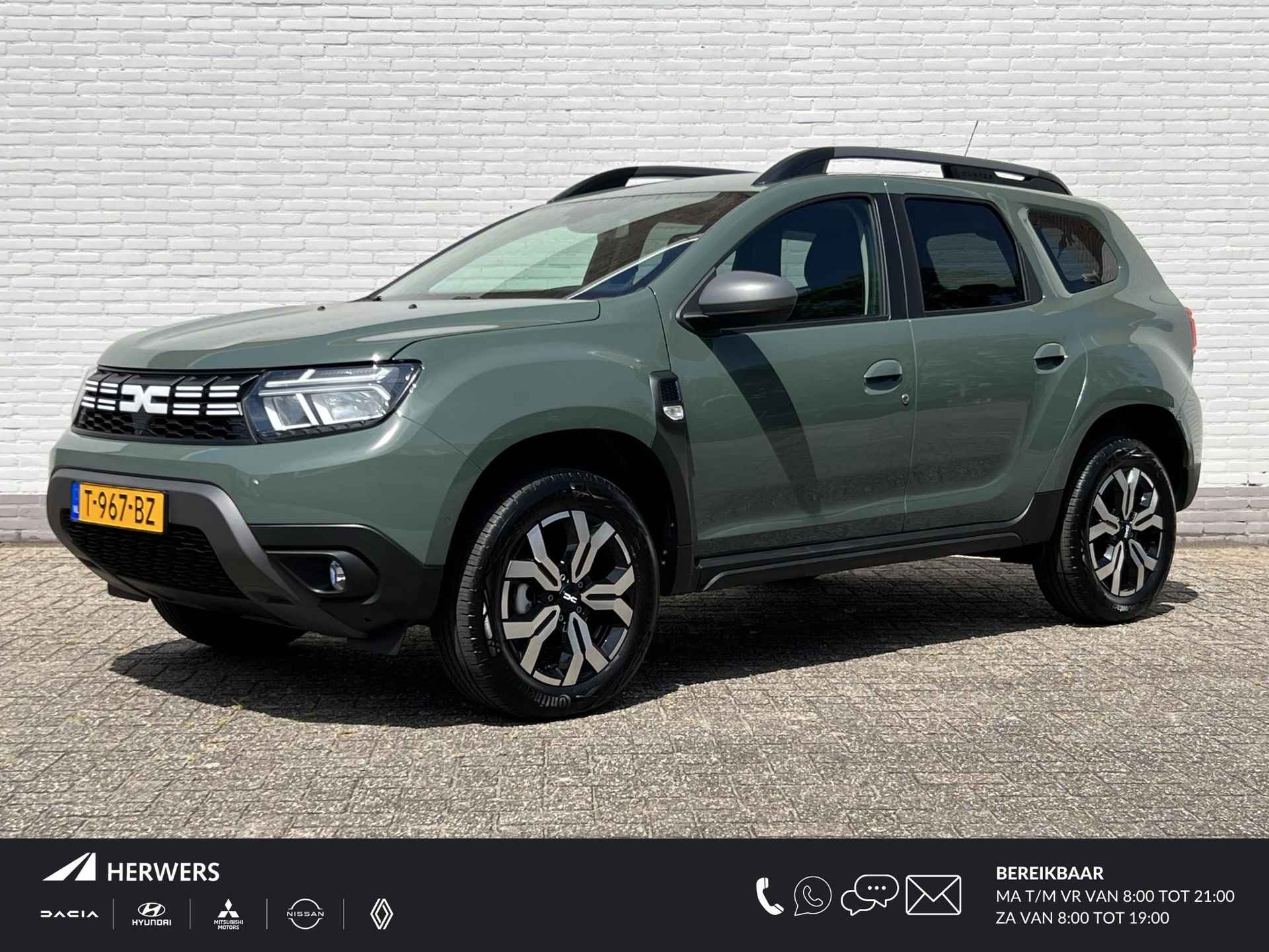 Dacia Duster 1.3 TCe 130 Journey / 360 Camera / Parkeersensoren voor + Achter / Apple Carplay & Android Auto / Navi / Cruise / Clima / DAB / LED / Keyless / - 1/38