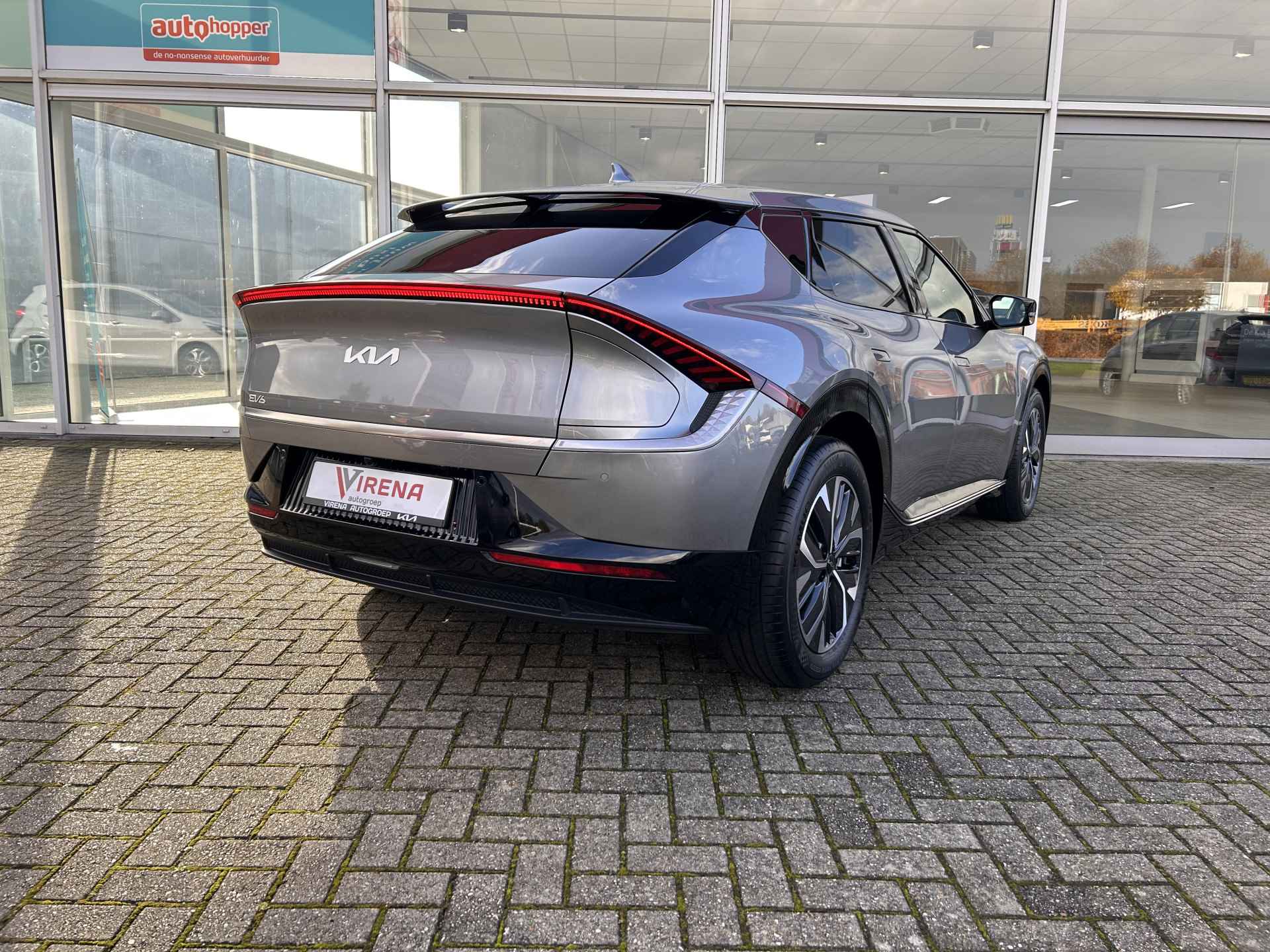 Kia Ev6 Plus 77 kWh RWD 229PK * Rijdende Demo * - Navigatie - Stoel-/stuurverwarminng - Stoel koeling - Adaptive Cruise Control - Meridian Audio - Achteruitrijcamera -  Fabrieksgarantie tot 11-2030 - - 6/32