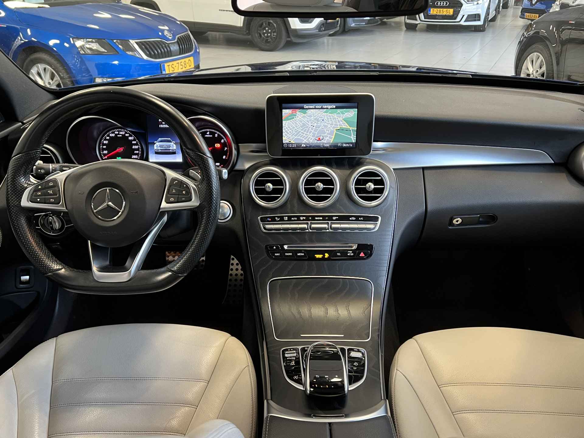 Mercedes-Benz C-Klasse Estate 180 AMG Sport Edition I Burmester audiosysteem I Panorama dak I Keyless entry I - 32/48