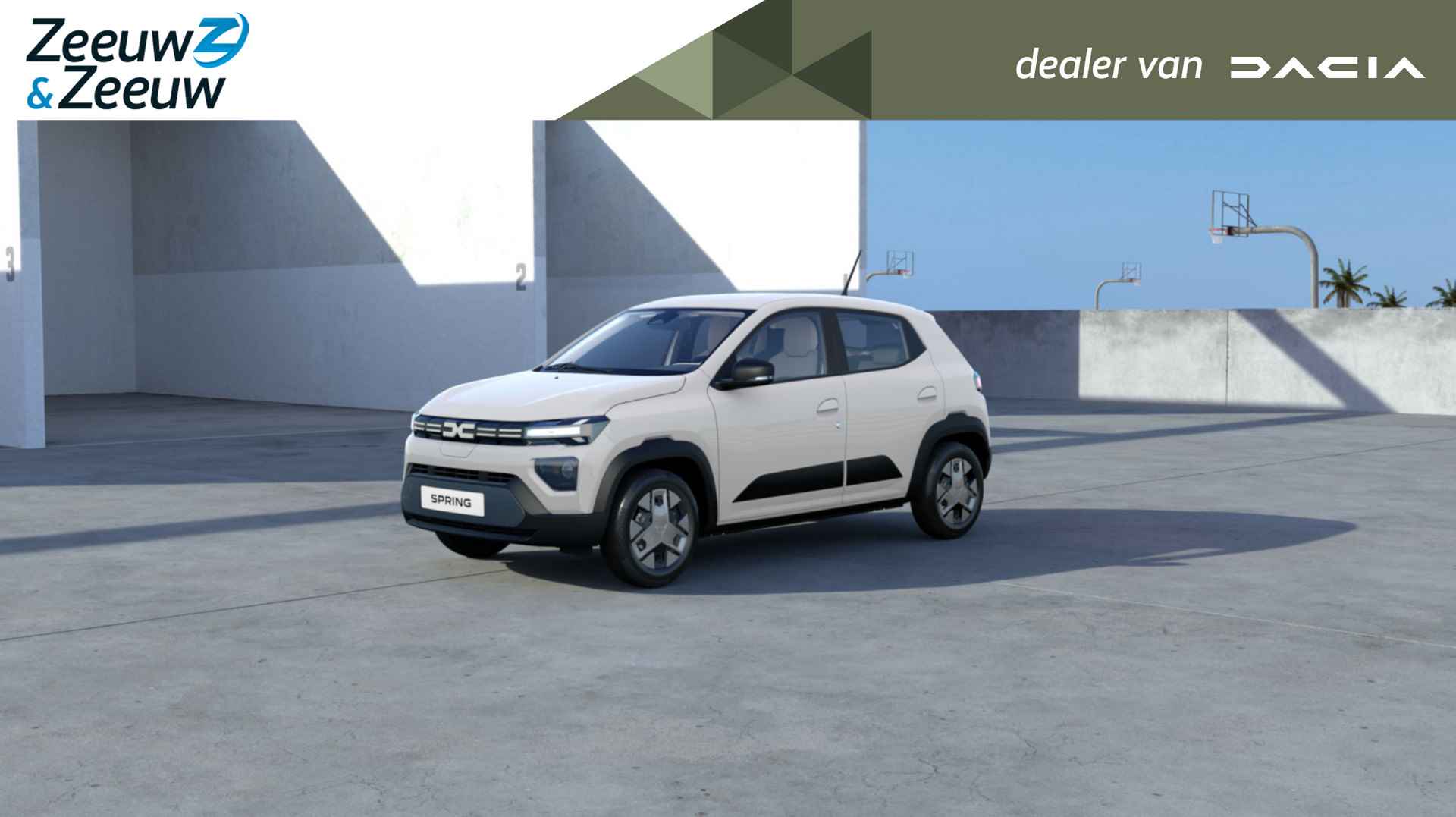 Dacia Spring Expression 65 26.8 kWh | Inclusief SEPP Subsidie en Dacia Days Korting €16.700 | Verwachte datum binnenkomst 4 december | DC Lader met een maximaal vermogen van 30kW - 1/12