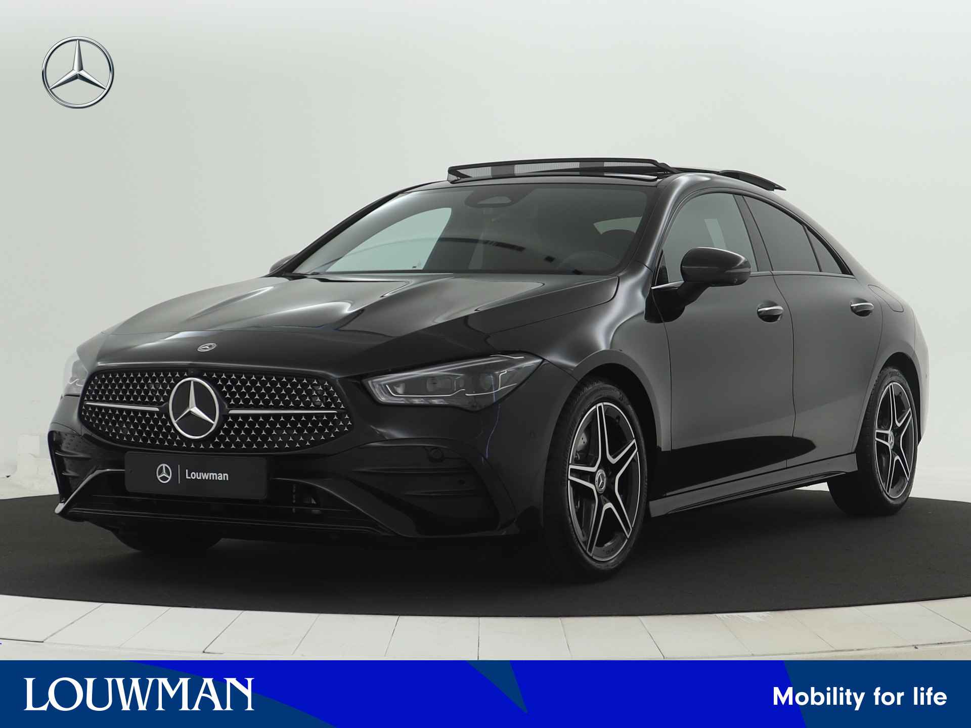 Mercedes-Benz CLA-Klasse 200 AMG Line | Nightpakket | Premium Plus Pack | Head-up display | Distronic | Parkeerpakket met 360°-camera | USB pakket Plus | KEYLESS GO-comfortpakket | Sfeerverlichting | Spiegelpakket | - 1/36