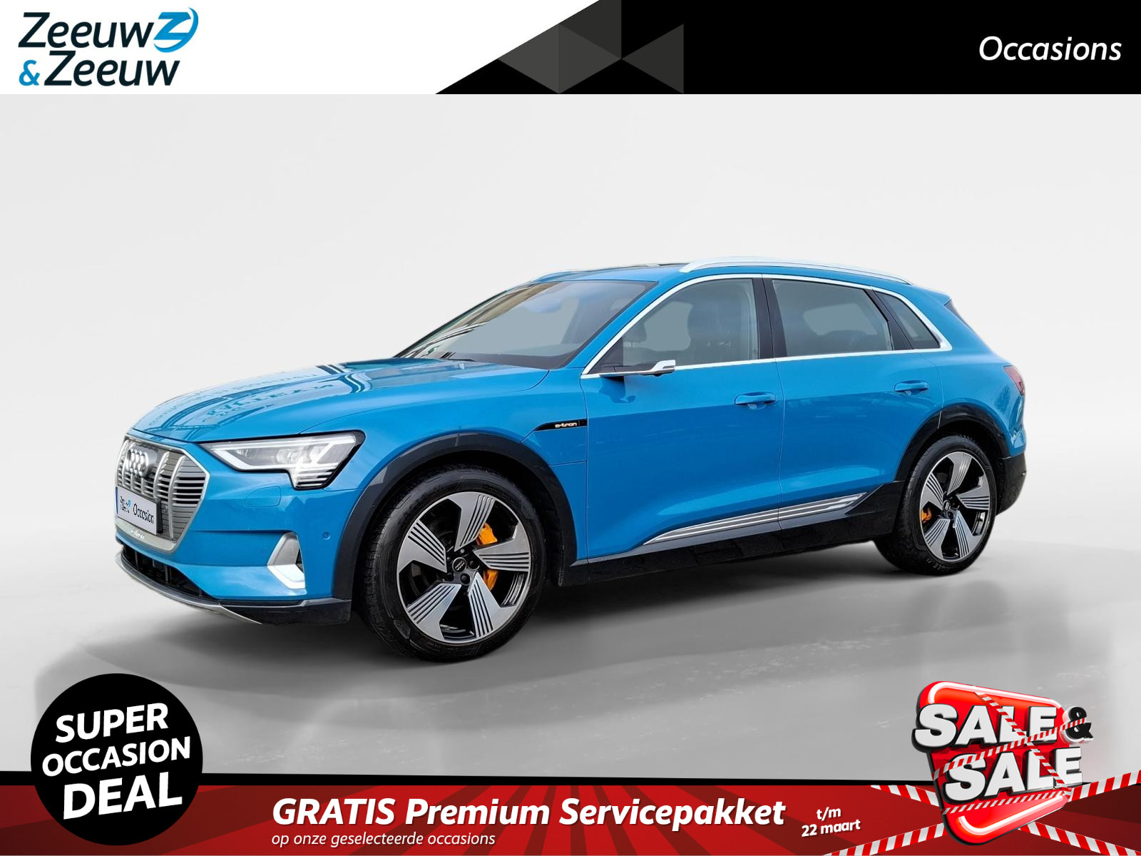 Audi e-tron e-tron 55 quattro advanced 95 kWh | B&O | PANO | NL-AUTO | BTW-AUTO | 21" VELGEN |