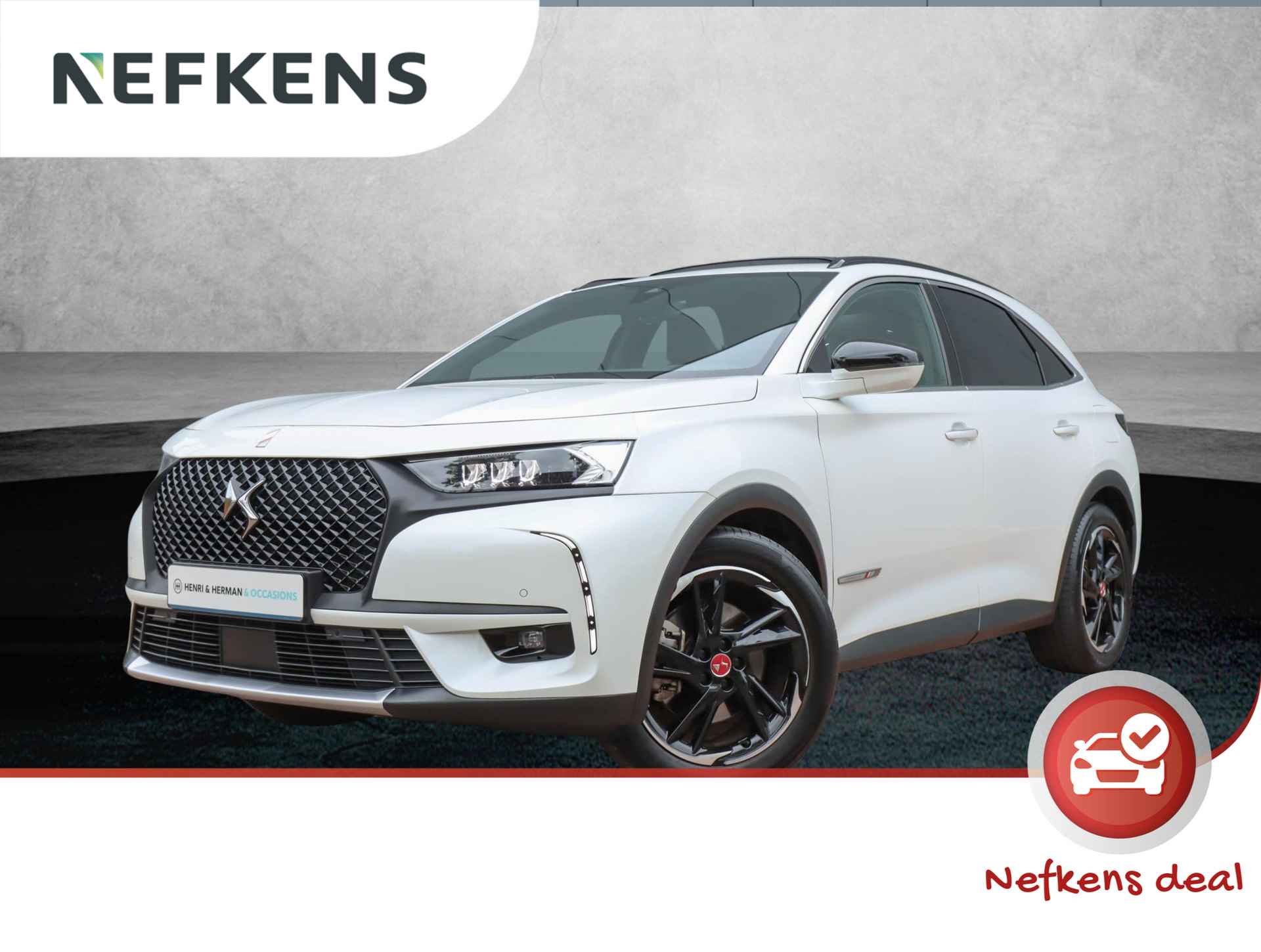 DS 7 Crossback 225pk E-Tense Performance Line (2de eig./Glazendak/Alcantara/19"LMV/Camera/Climate) - 1/48