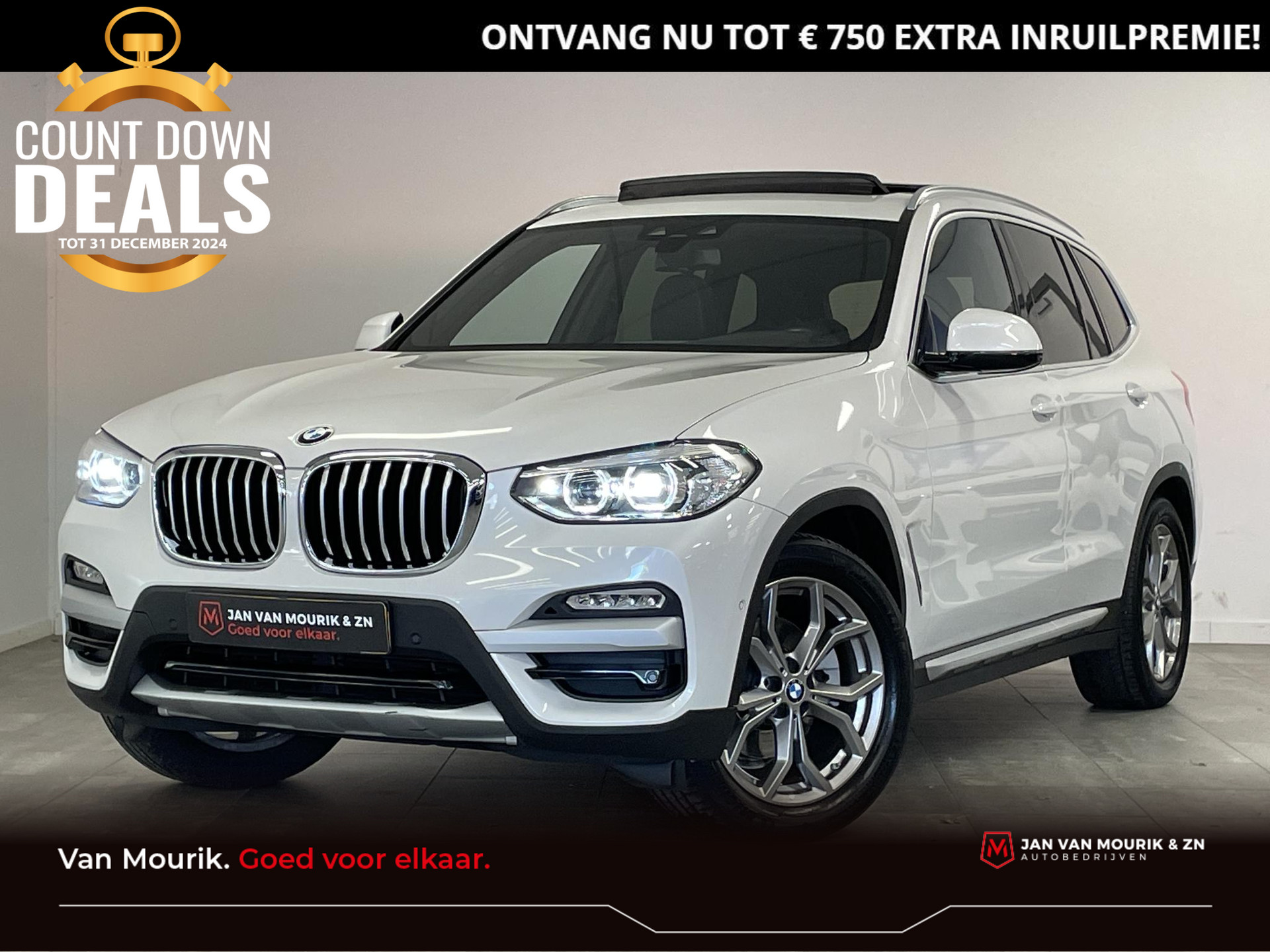 BMW X3 xDrive20i High Executive | Panoramadak | Achteruitrijcamera | Head-Up Display