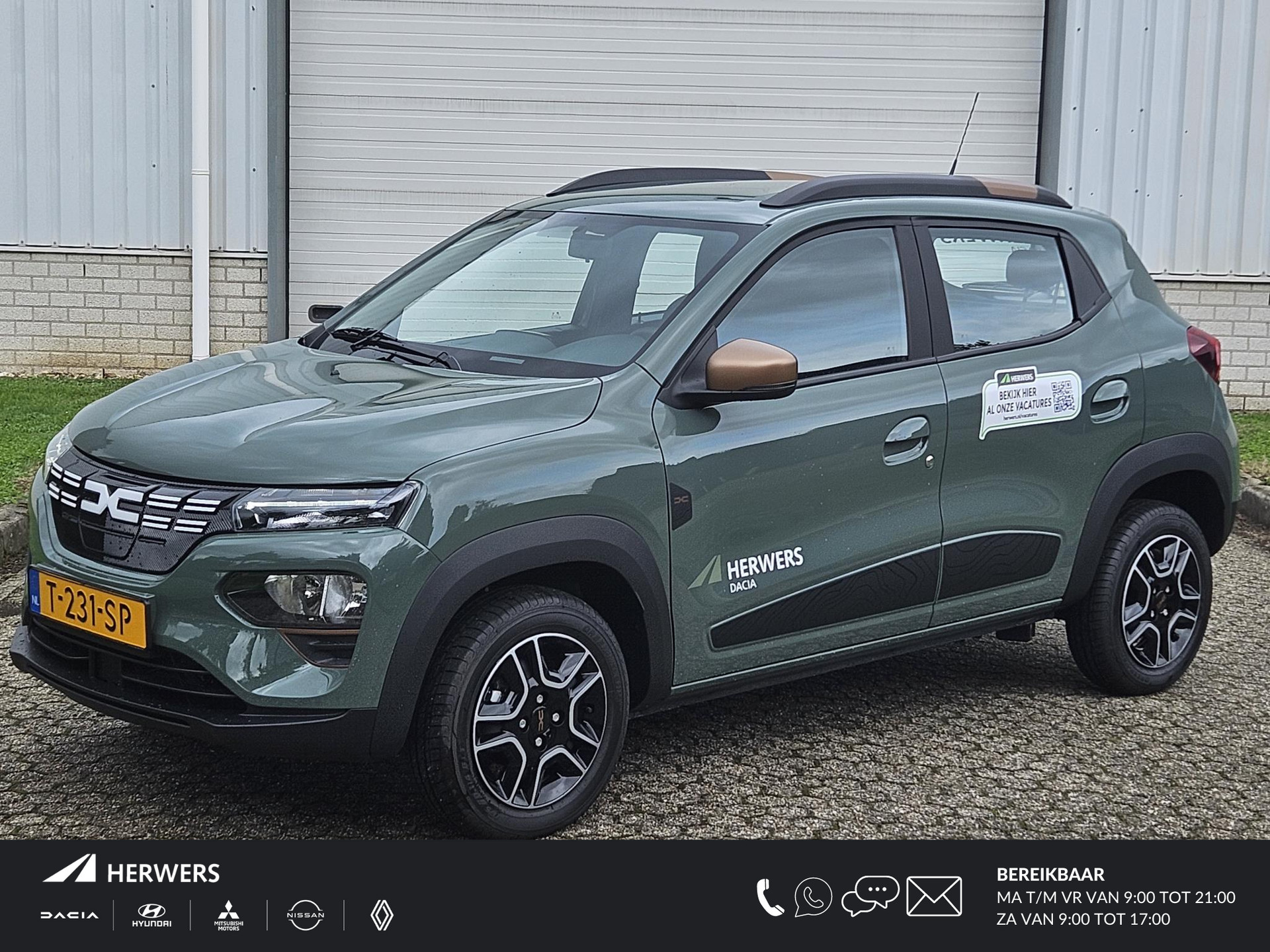 Dacia Spring Extreme 27 kWh / Levertijd I.O. / 65PK! / CCS Snelladen / Apple Carplay/Android Auto / Achteruitrijcamera