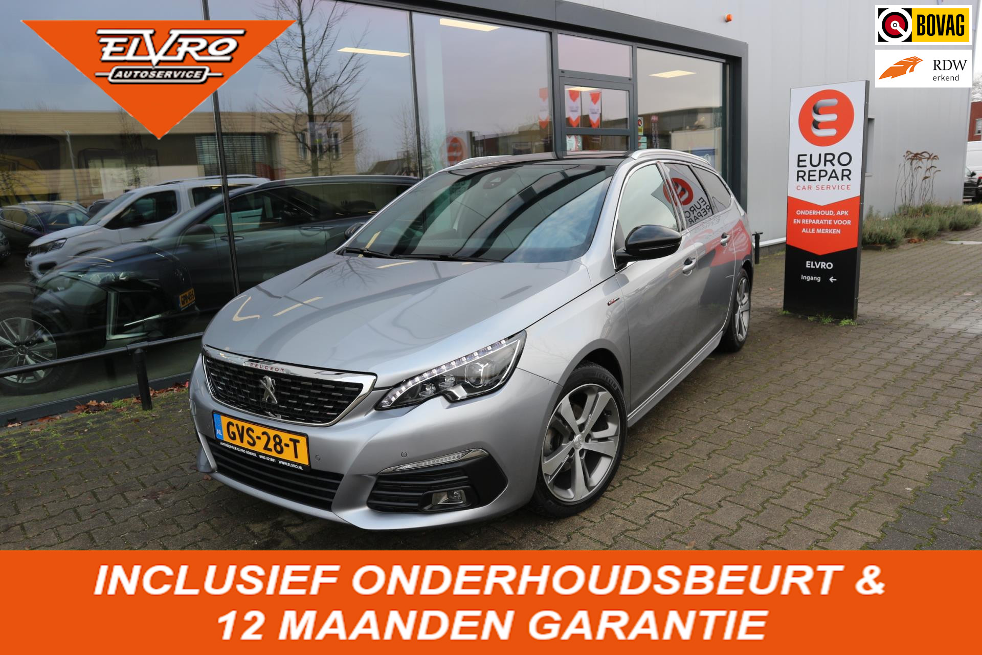 Peugeot 308 SW 1.2 PureTech GT-line AUTOMAAT NAVI CAMERA PANORAMADAK PDC V+A RIJKAARPRIJS!!