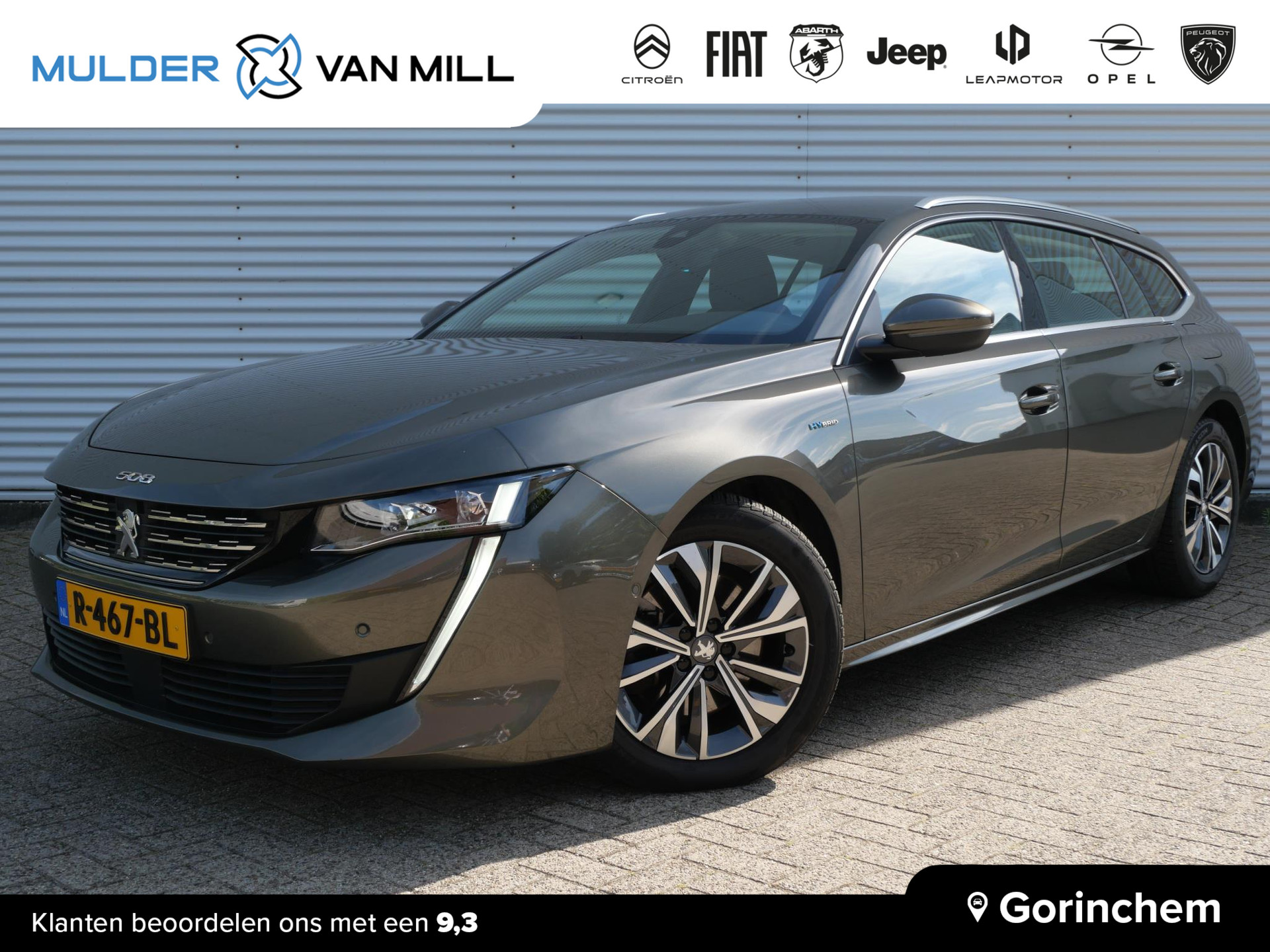 Peugeot 508 SW Allure Pack 1.6 HYbrid PHEV 225pk e-EAT8 AUTOMAAT | NAVI | CAMERA | FULL-LED | 7,4KWH OB-CHARGER | CLIMA | CRUISE CONTROL