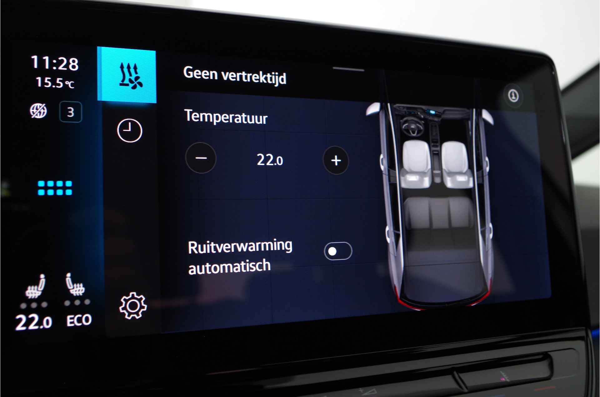 Volkswagen ID.3 Pure 45 kWh > 16% bijtelling tot 2028/sfeerverlichting/stuur+stoelverwarming/18inch velegn - 17/24