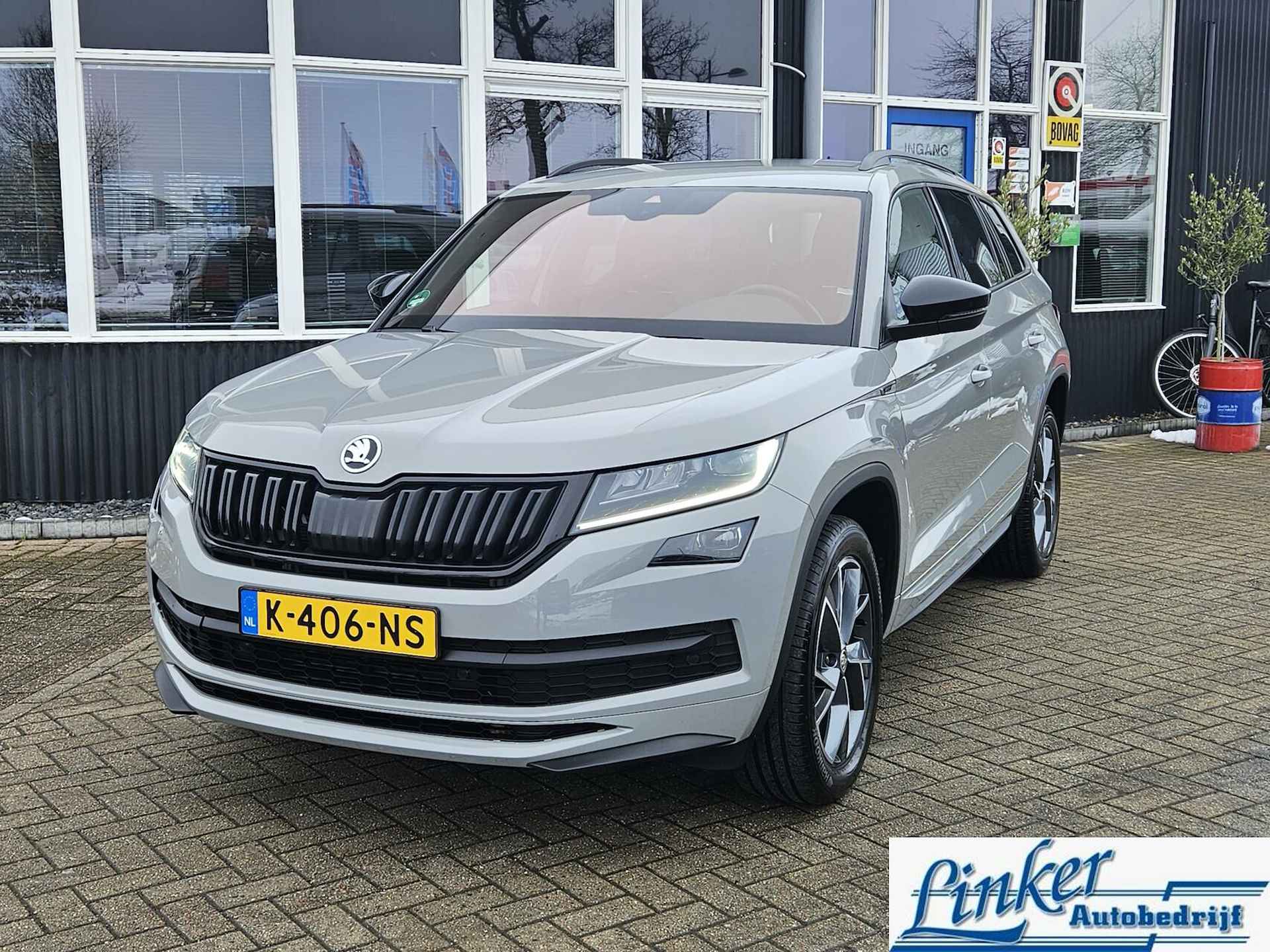 Skoda Kodiaq 1.5 TSI Sportline Business STUURVERW TREKH NL-AUTO GEEN AFLEVERKOSTEN - 45/46