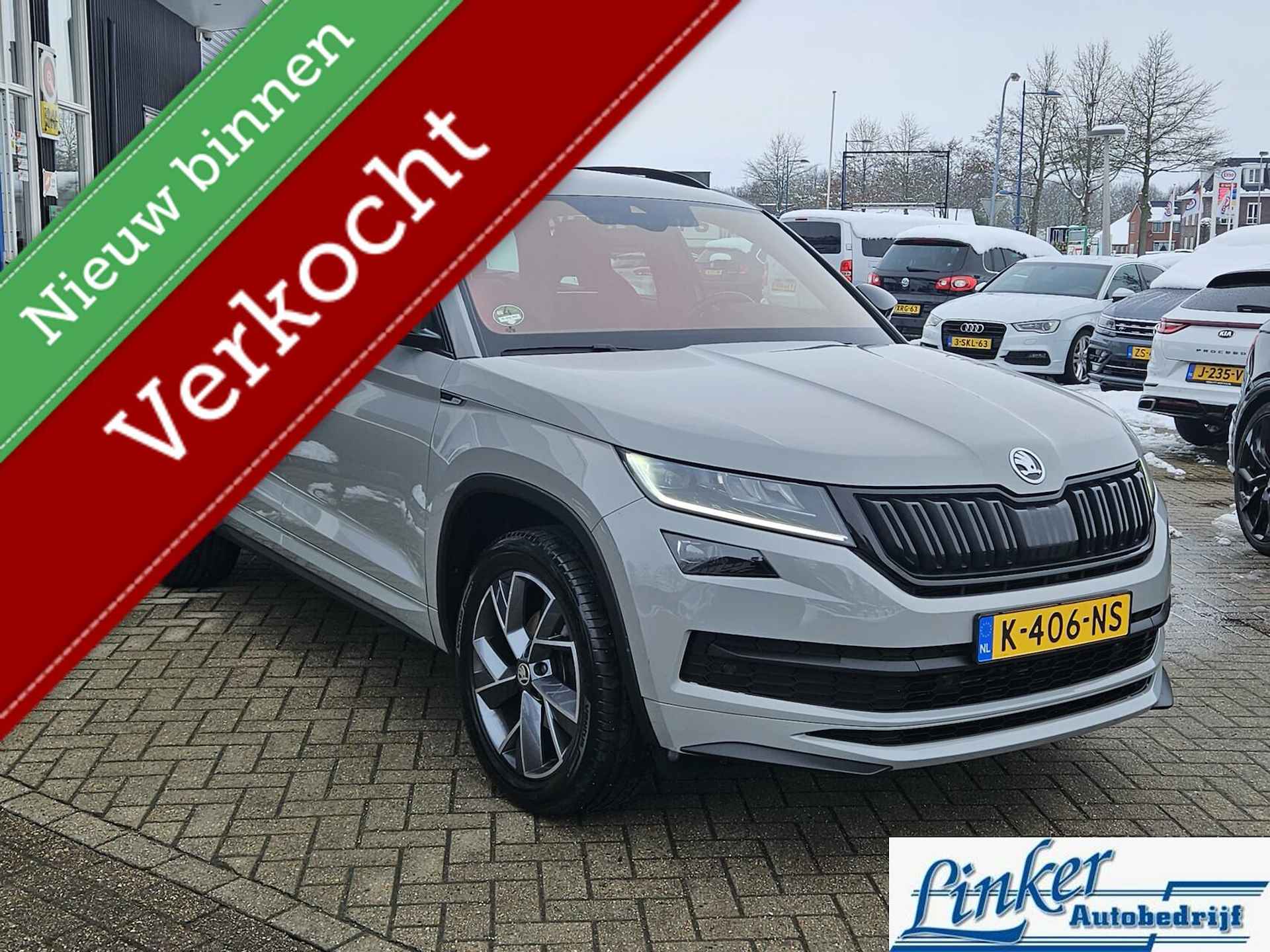 Skoda Kodiaq 1.5 TSI Sportline Business STUURVERW TREKH NL-AUTO GEEN AFLEVERKOSTEN - 3/46