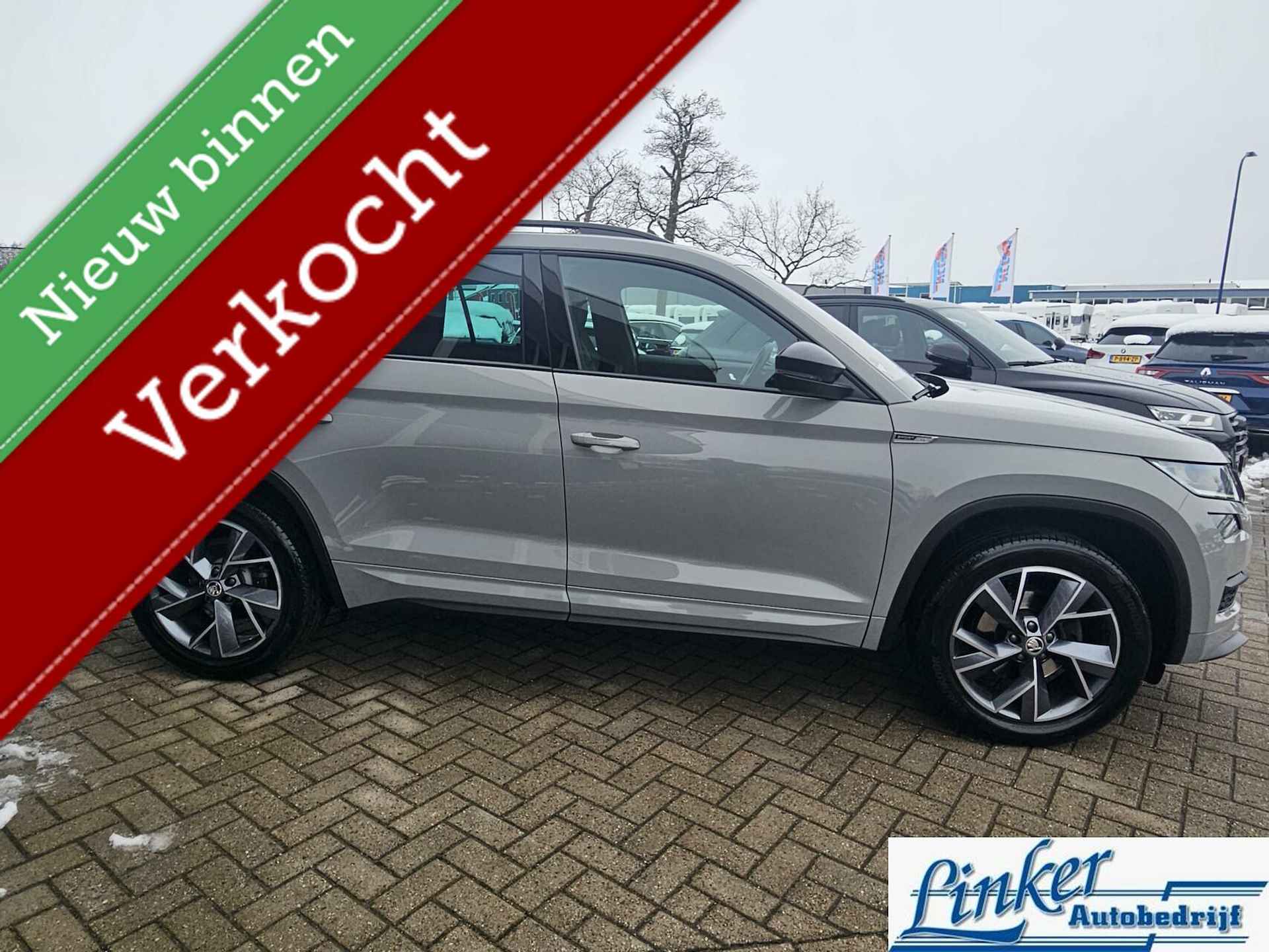 Skoda Kodiaq 1.5 TSI Sportline Business STUURVERW TREKH NL-AUTO GEEN AFLEVERKOSTEN - 4/46