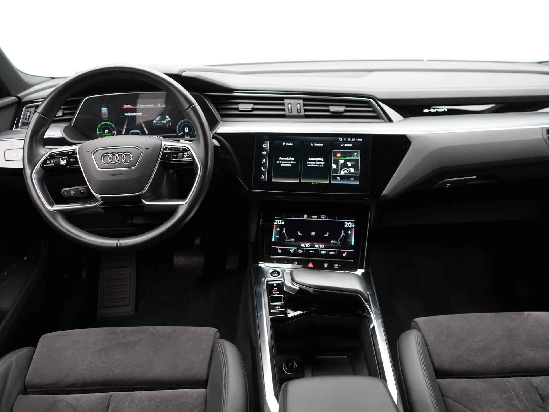 Audi e-tron Sportback 55 quattro Business edition Plus 95 kWh | Panoramadak | Leer-Alcantara - 12/58