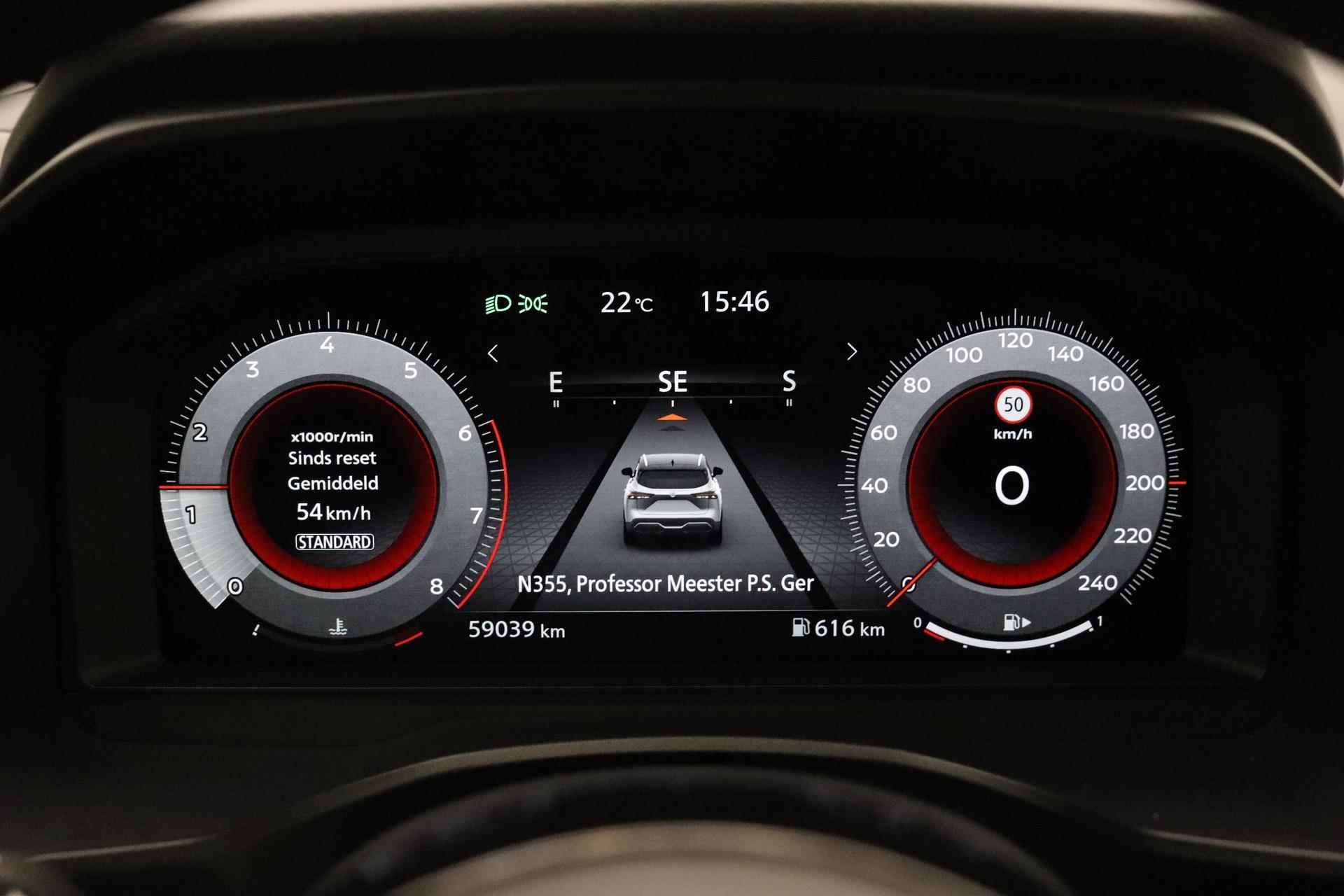Nissan Qashqai 1.3 Mild-Hybrid N-Connecta 1650 kg trekgewicht! | 158 PK | Navigatie | Panoramadak | Climate control | Keyless | Dakrails | Getint glas - 30/33