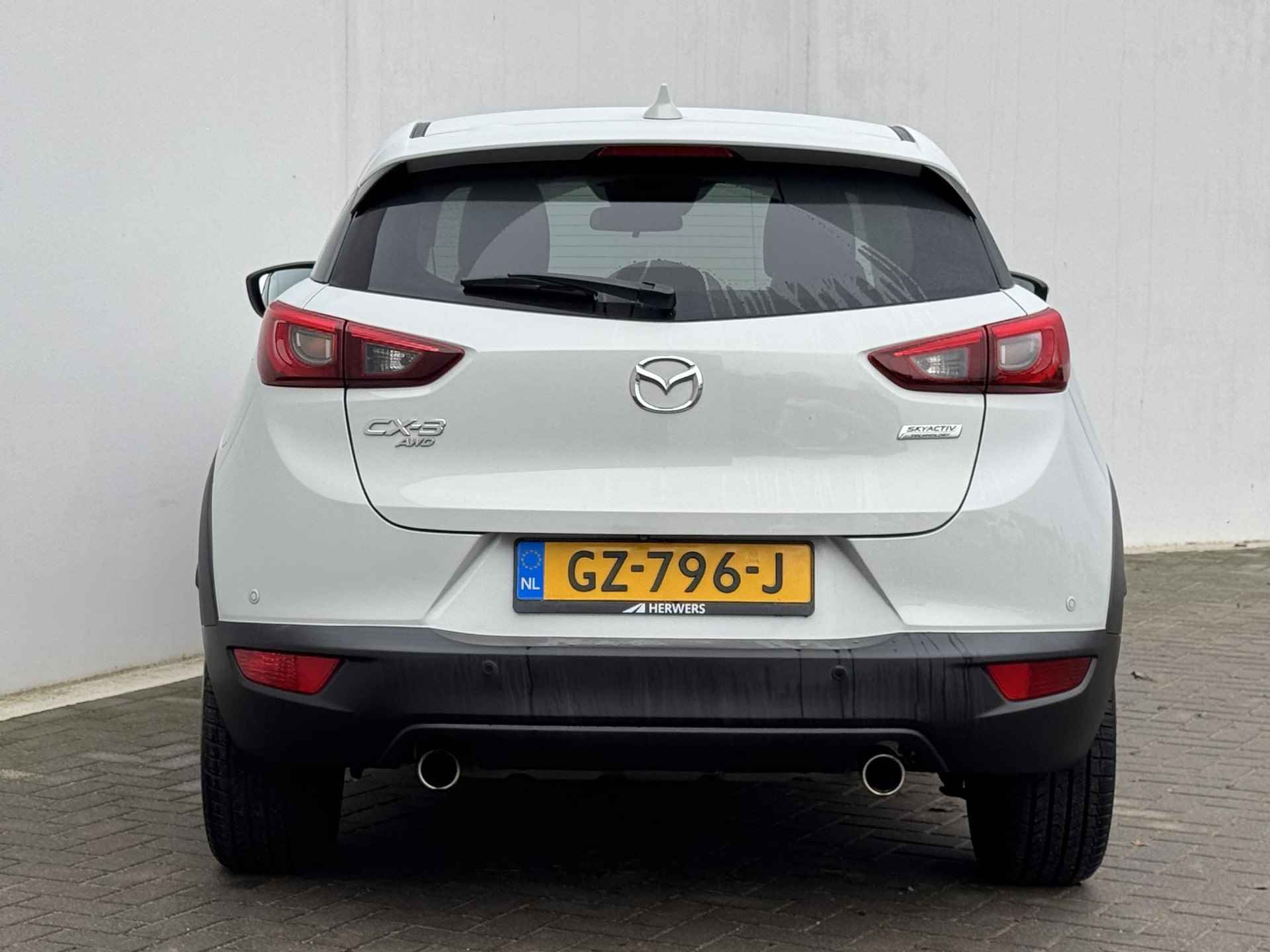 Mazda CX-3 2.0 SkyActiv-G 150 GT-M 4WD / All season banden / Stoelverwarming / Head-up display / Lederen bekleding / Adaptieve cruise control / Navigatie - 16/42