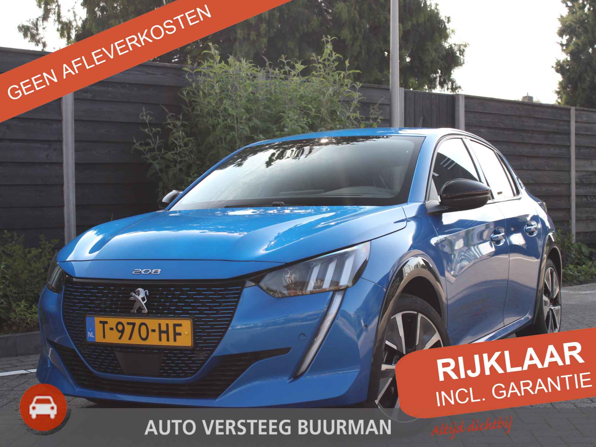 Peugeot e-208 EV GT 50 kWh € 2.000,- subsidie mogelijk! Navigatie, Lichtmetalen velgen, Navigatie, Camera, Parkeerhulp voor en achter - 1/50