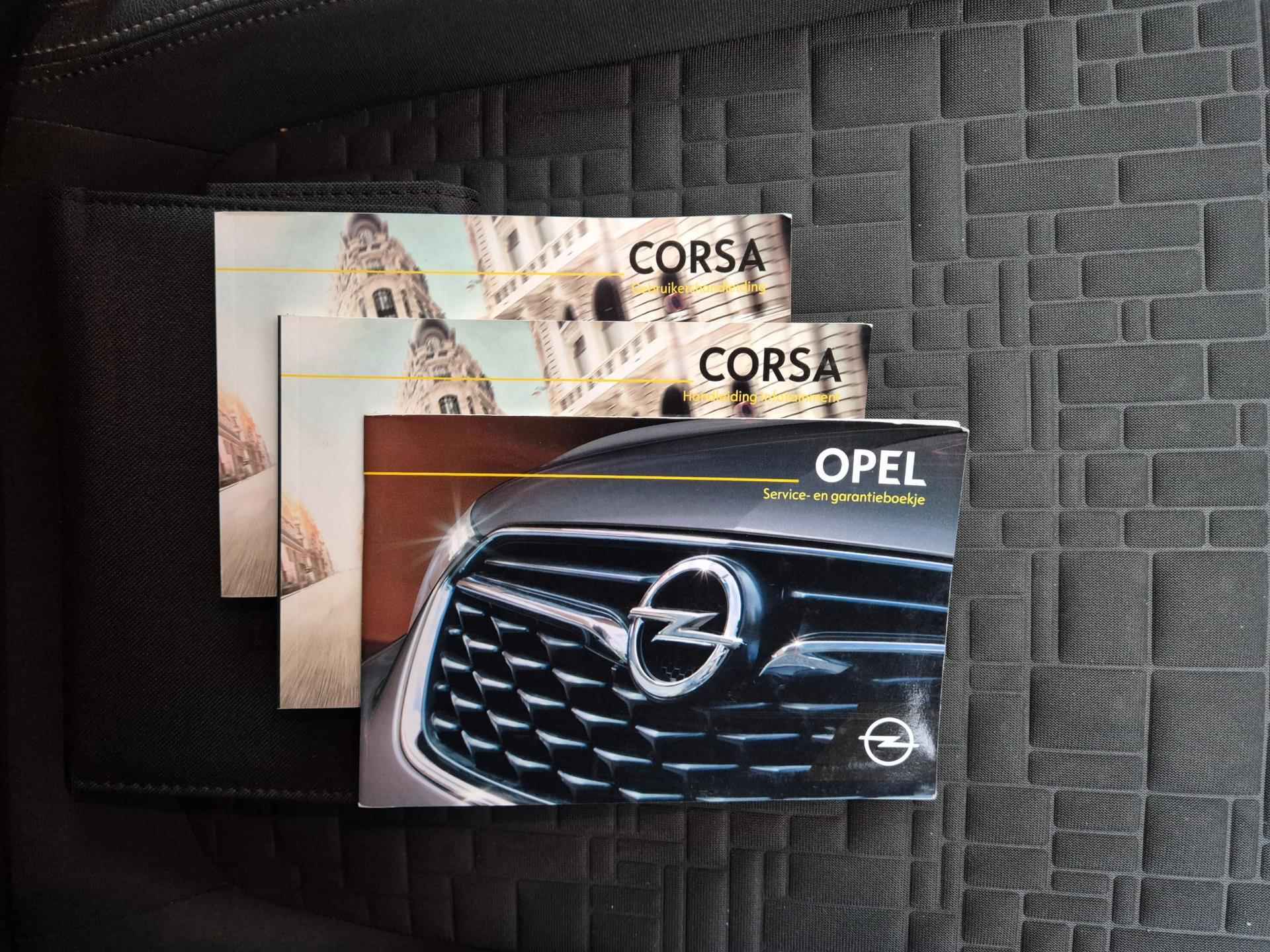 Opel Corsa 1.0 Turbo Online Edition 90PK 5drs airco, cruise, camera, carplay, pdc, dab RIJKLAAR - 9/20