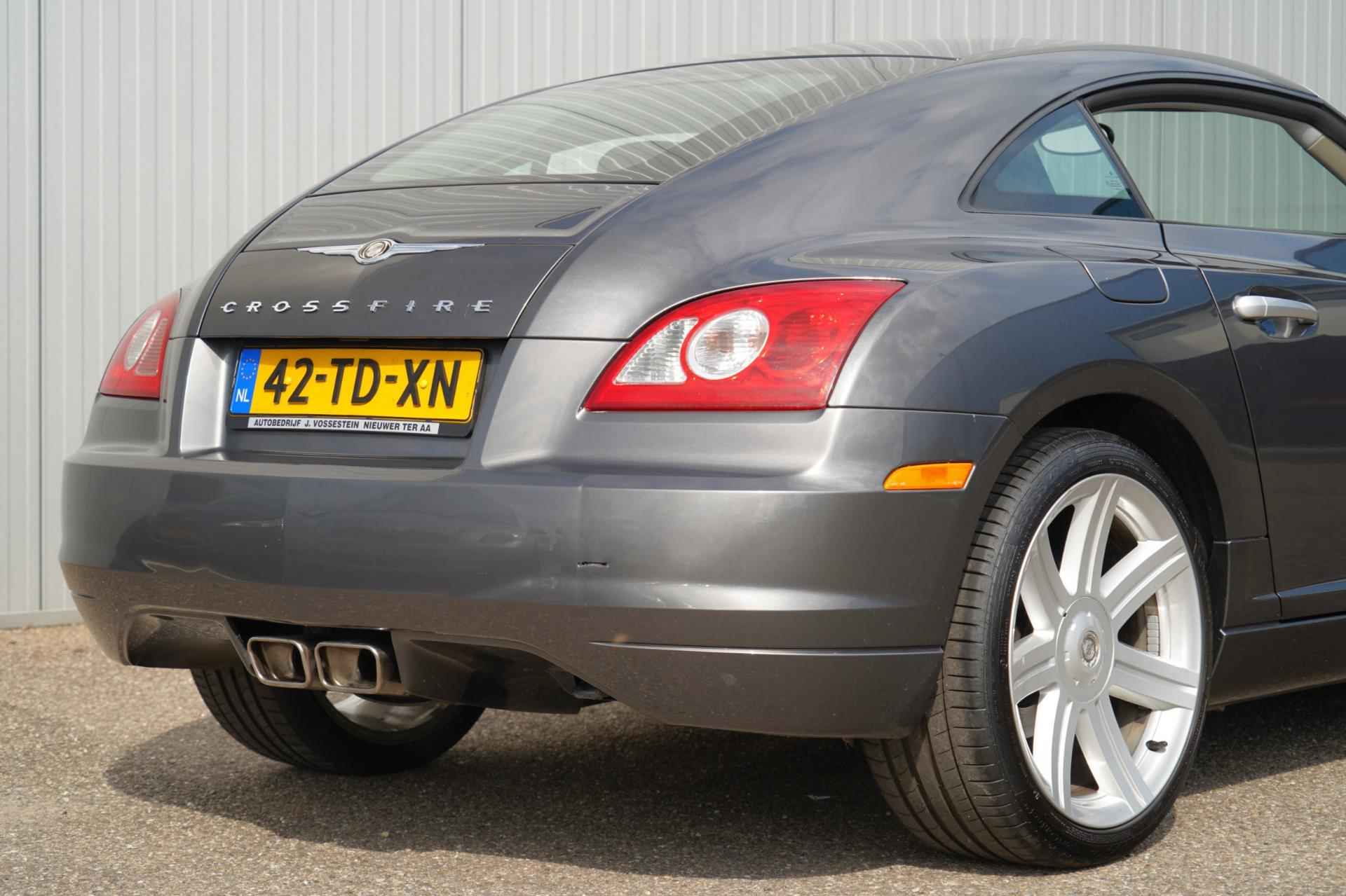 Chrysler Crossfire 3.2 V6 Limited / 84dkm! / Airco / Leder / Cruise / Automaat / Stoelverw. / Radio-CD - 21/32