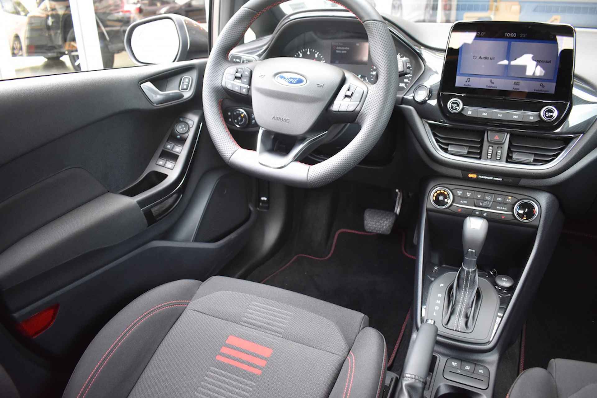Ford Fiesta 1.0 EcoB.Hyrid. ST-Line AUTOMAAT! Driver/Winterpack/Trekhaak! - 17/20