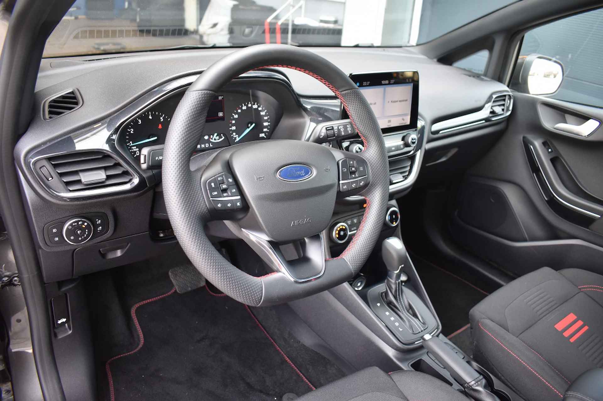 Ford Fiesta 1.0 EcoB.Hyrid. ST-Line AUTOMAAT! Driver/Winterpack/Trekhaak! - 19/20