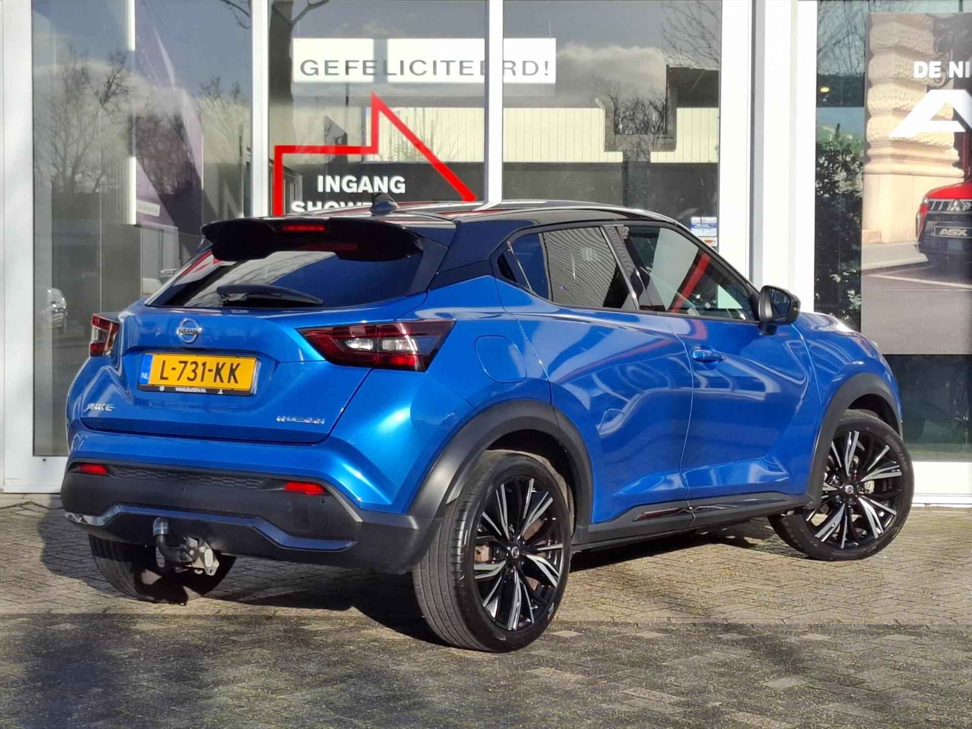 NISSAN Juke 1.0 DIG-T 114pk N-Design | Leder-Alcantara | Bose audio | Trekhaak | Navigatie | App connect - 4/37