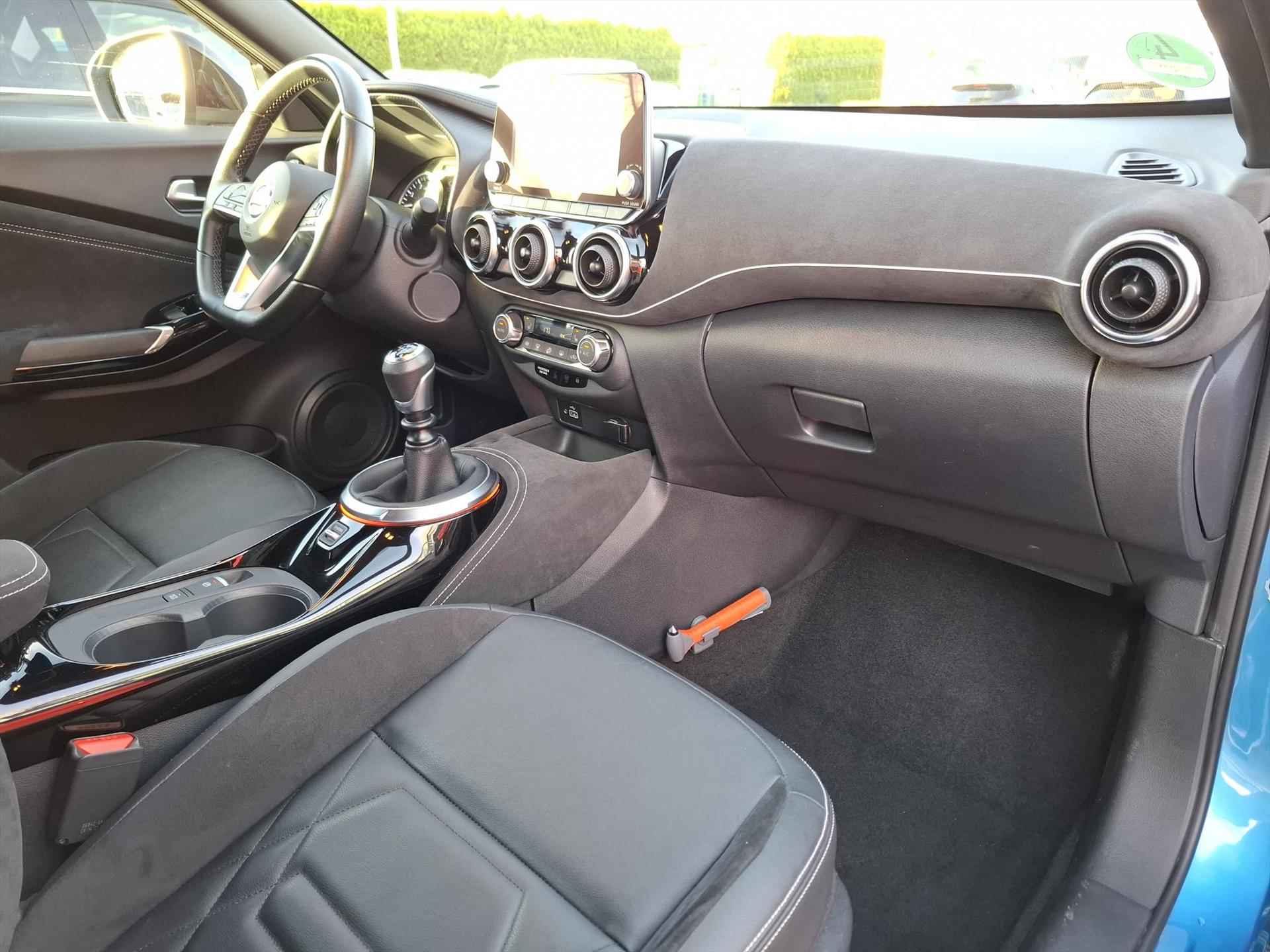 NISSAN Juke 1.0 DIG-T 114pk N-Design | Leder-Alcantara | Bose audio | Trekhaak | Navigatie | App connect - 18/37