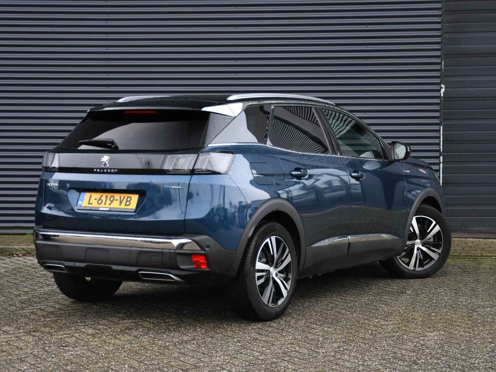 Peugeot 3008 GT 1.6 HYbrid 225pk Automaat 18''LM | FOCAL | ADAPT. CRUISE | PDC + CAM. | DAB | HALF LEDER-ALCANTARA - 4/33