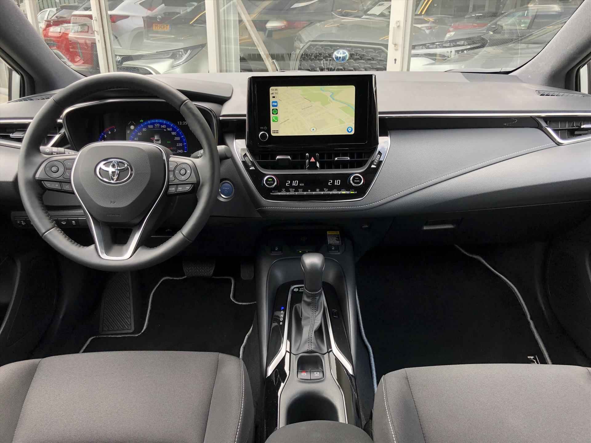 Toyota Corolla 1.8 Hybrid Style Plus | Dodehoekherkenning, Nieuwe multimedia, Parkeersensoren, Keyless, Stoel + Stuurverwarming - 13/38