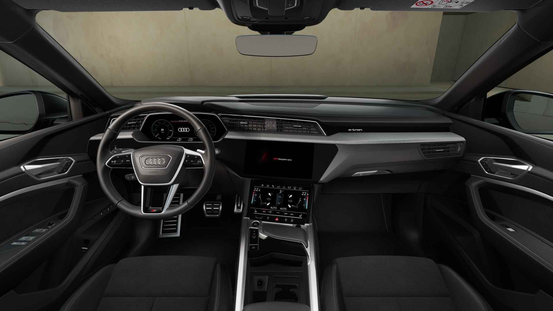 Audi Q8 e-tron 50 quattro 340pk S Edition 95 kWh | 21" Velgen | Zwart Optiek - 5/12