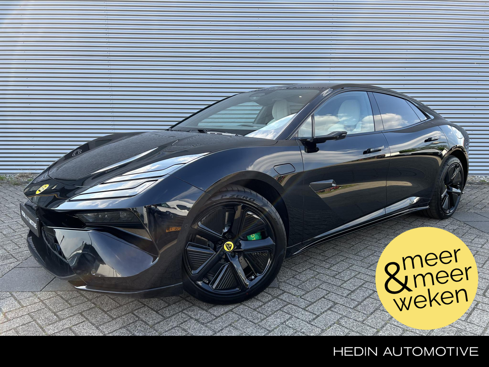 Lotus Emeya S | 21" velgen | Trekhaak | Carbon pakket | Snelweg hulppakket | Intelligent glazen dak