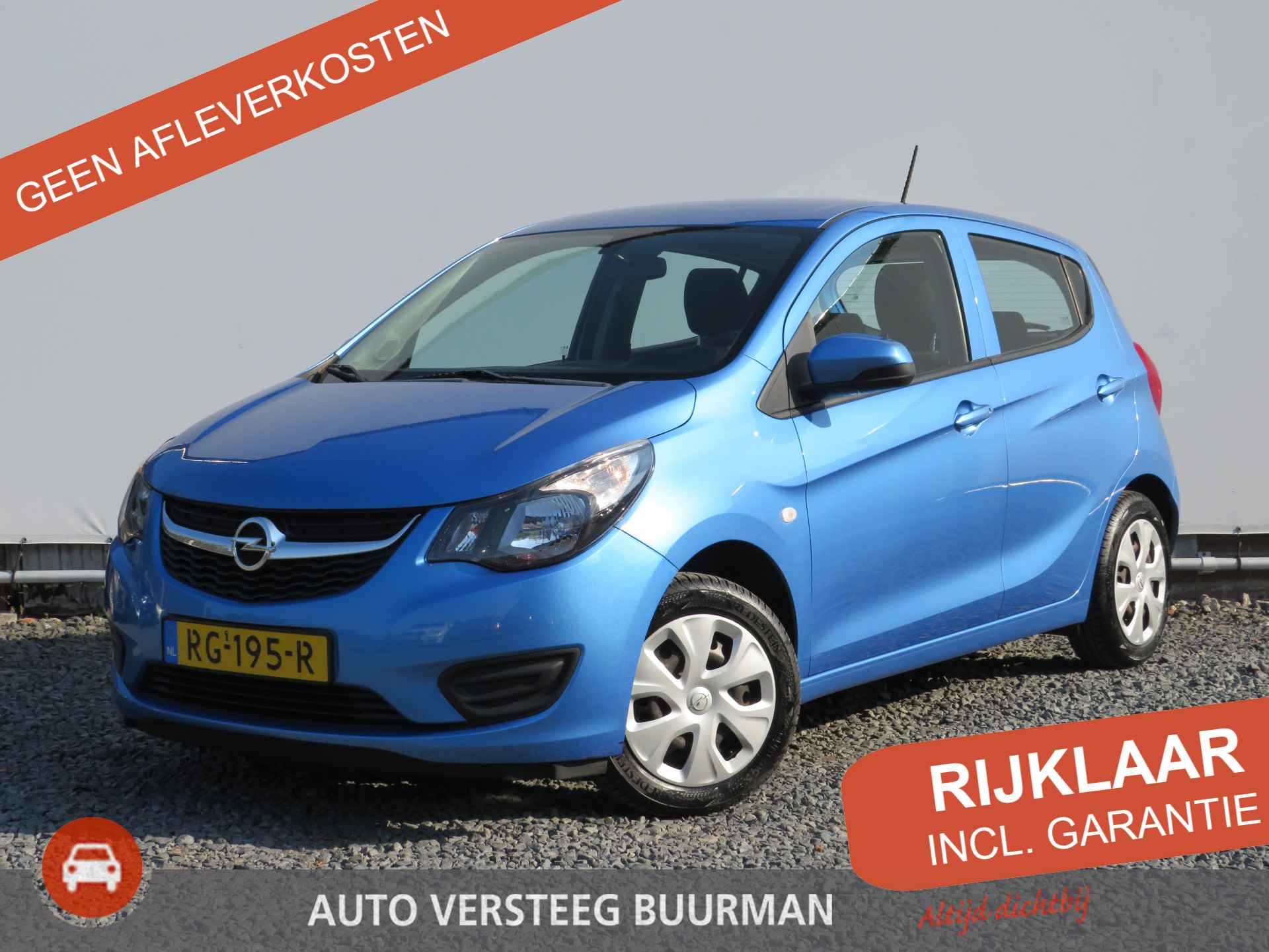 Opel KARL 1.0 ecoFLEX Edition Automaat, Airco, Elektr. ramen voor, All-season banden - 1/27