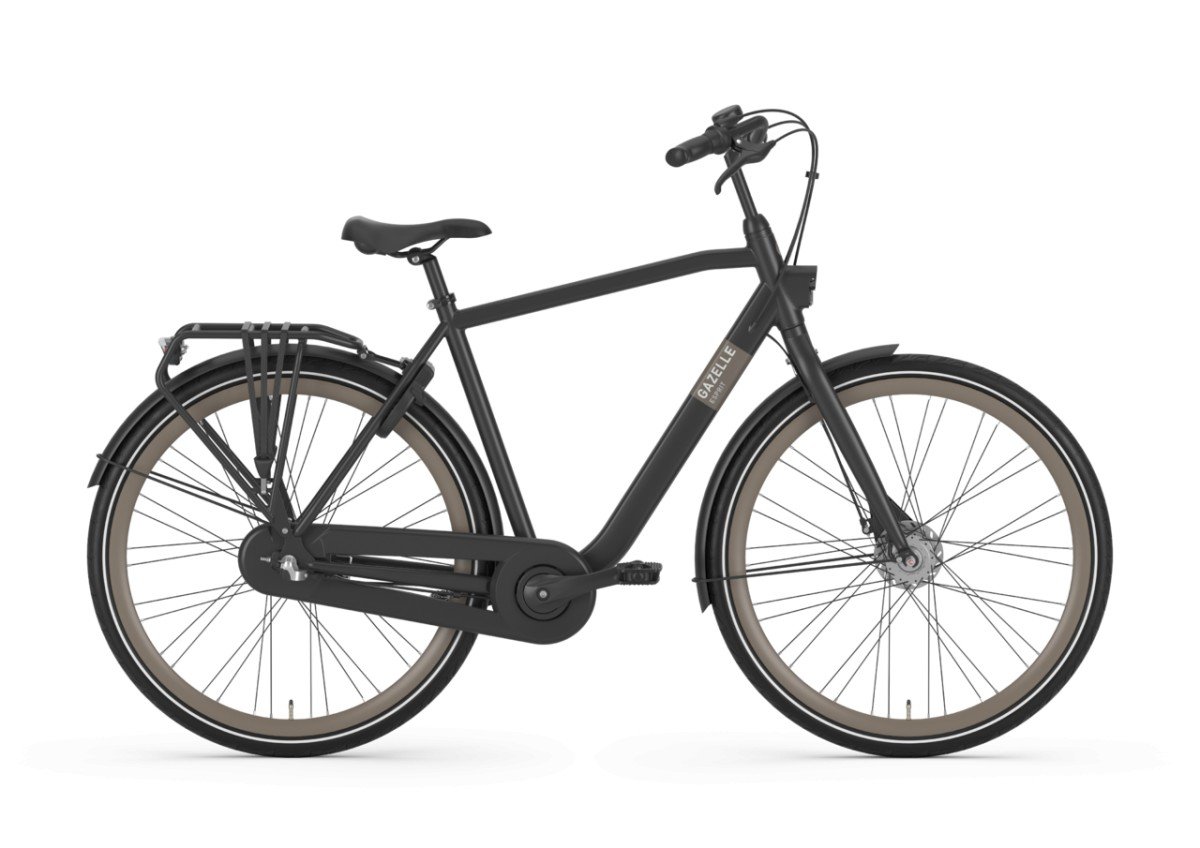 GAZELLE Esprit HEREN Black Mat 54cm 2019