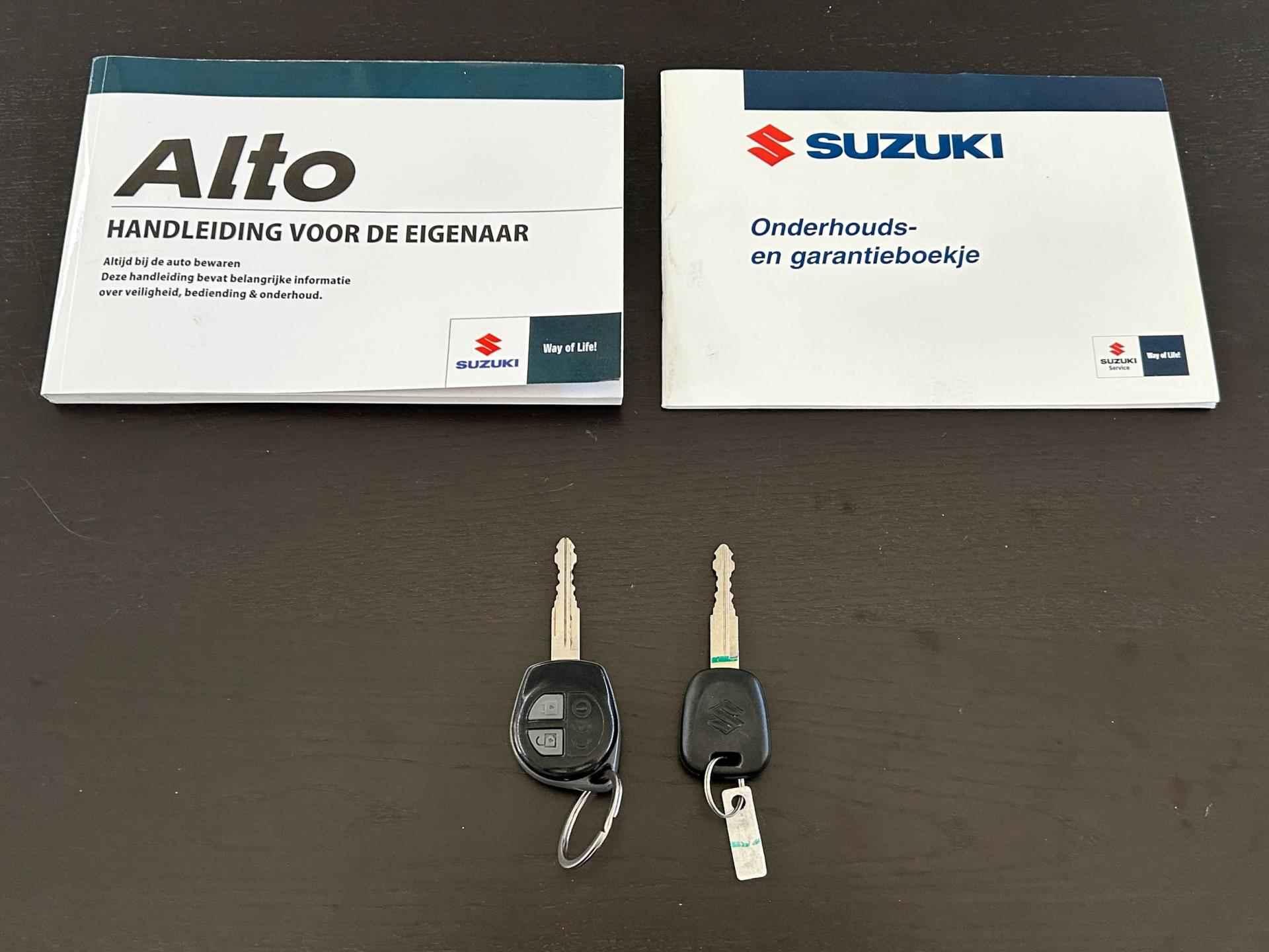 Suzuki Alto 1.0 Celebration EASSS Airco Bluetooth LM-Velgen Elek.Pakket NAP NL-Auto Dealeronderhouden! - 21/23