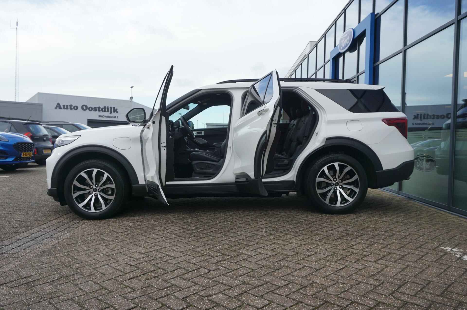 Ford Explorer 3.0 V6 EcoBoost PHEV ST-Line 457PK Panodak Parelmoerlak Massagestoelen/Geheugen 7 Persoons 360 Camera B&O Full Options *Compleet* - 5/39