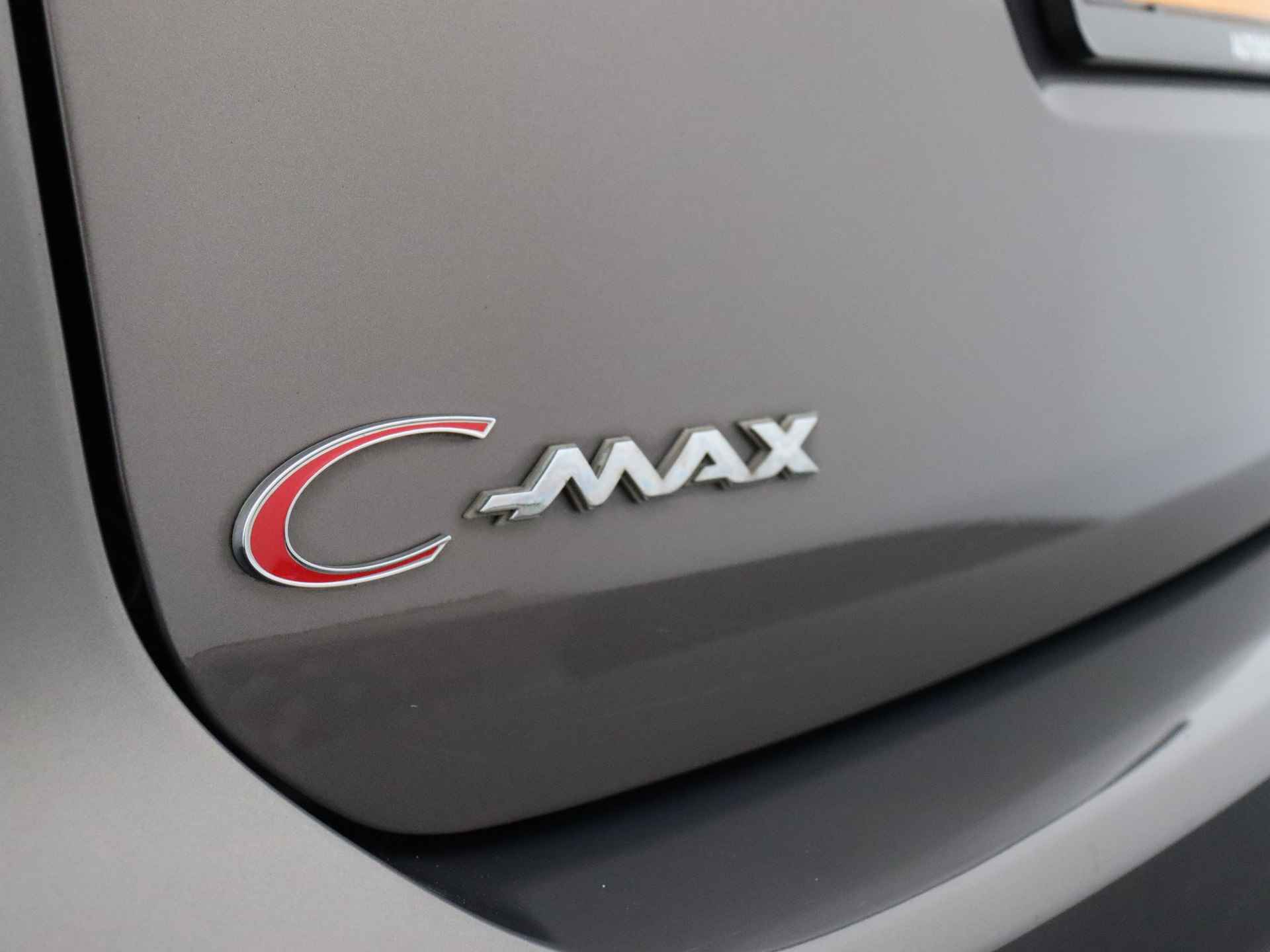 Ford C-MAX 1.0 Titanium (NL-Auto / PDC / Cruise / Navi / Bluetooth / Airco) - 37/48