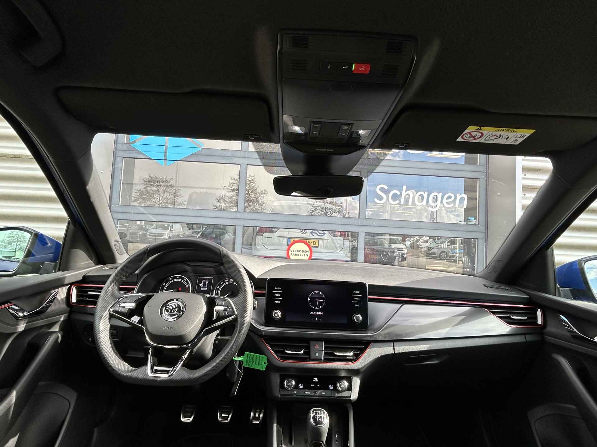 Škoda Kamiq 1.0 TSI 110 pk Sport Business | Navigatie by app | Cruise Control | Sensoren A | - 13/32