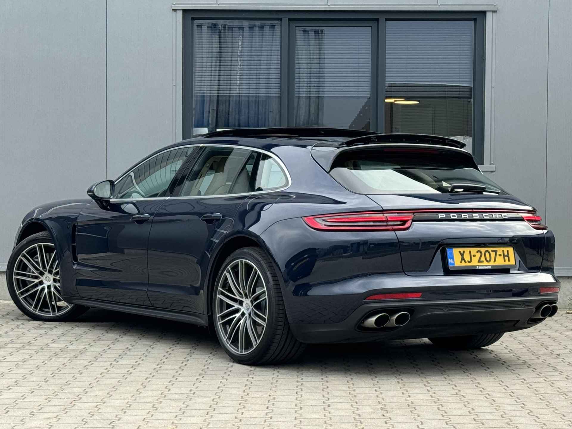 Porsche Panamera 4 Sport Turismo 2.9 4 E-Hybrid 462 PK - Sportuitlaat - Panorama - Stoelventilatie - 4/43