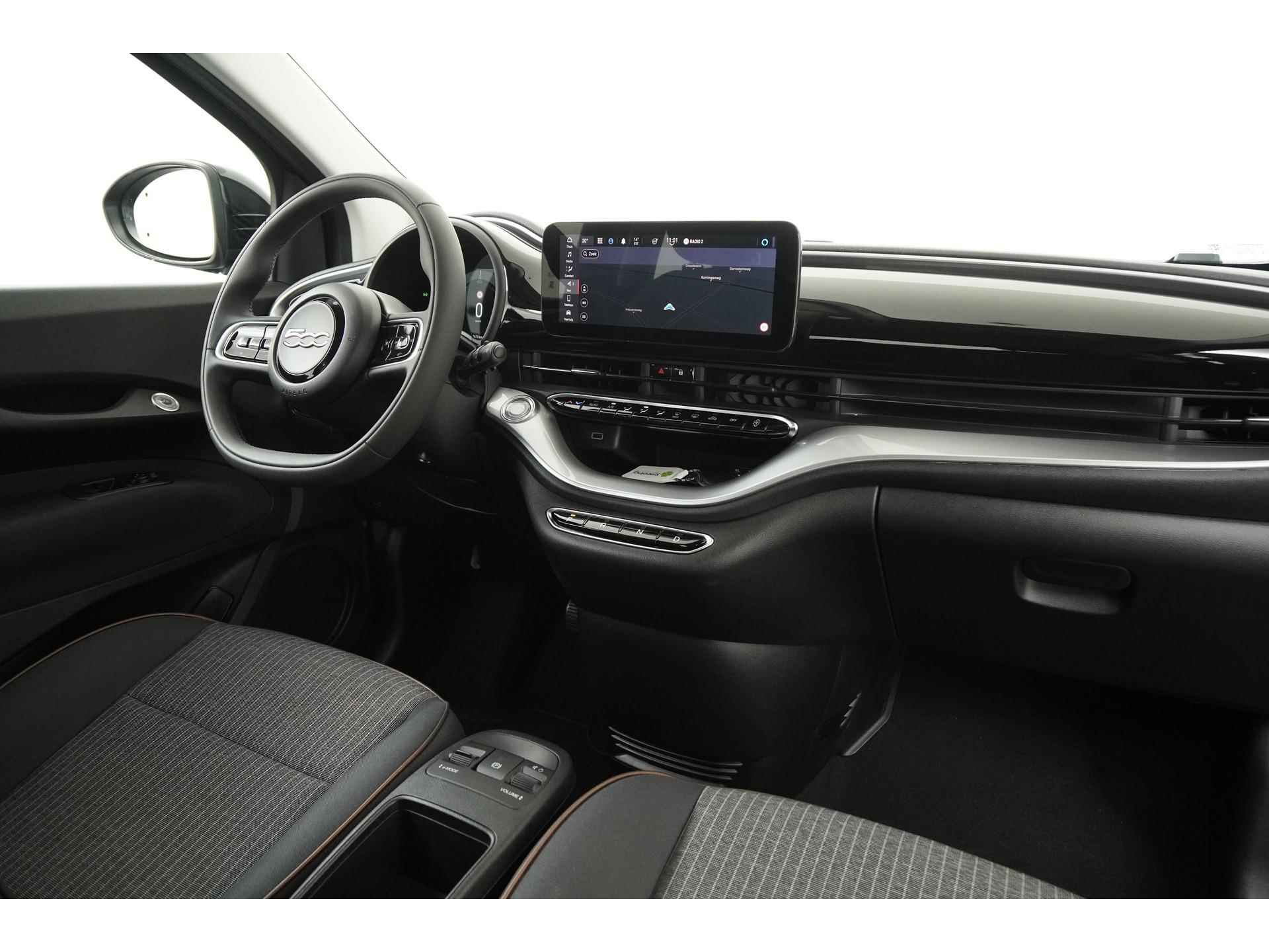 Fiat 500E Icon 42 kWh | Digital Cockpit | Navigatie | Apple Carplay | Zondag Open! - 2/42