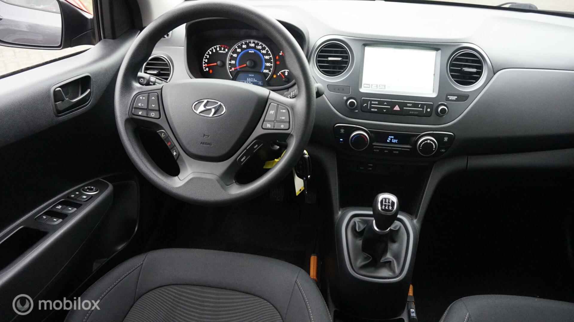 Hyundai i10 1.0i GO! Navigatie | Cruise Control | Automatisch airco - 8/37