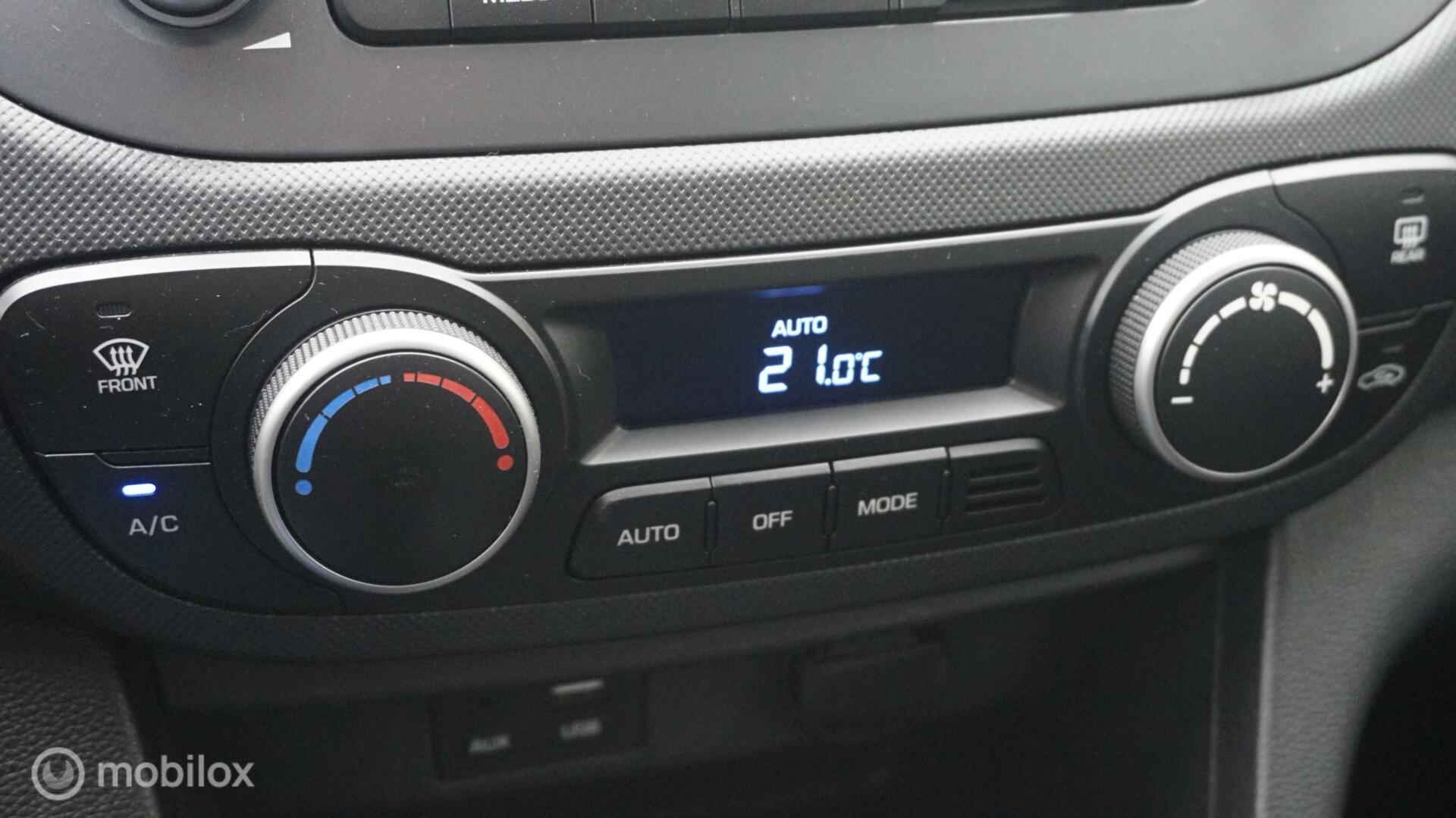 Hyundai i10 1.0i GO! Navigatie | Cruise Control | Automatisch airco - 17/37