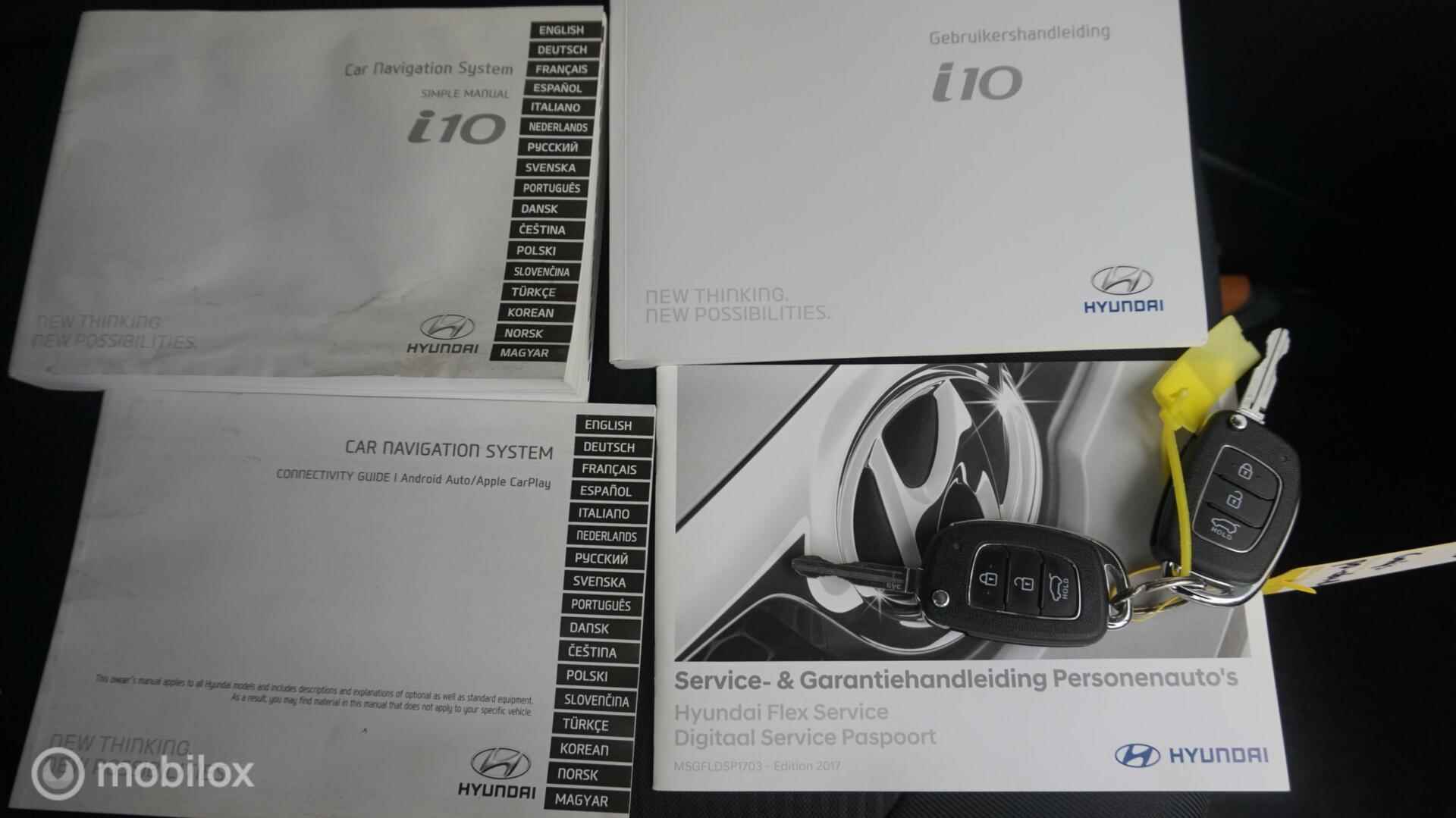 Hyundai i10 1.0i GO! Navigatie | Cruise Control | Automatisch airco - 28/37