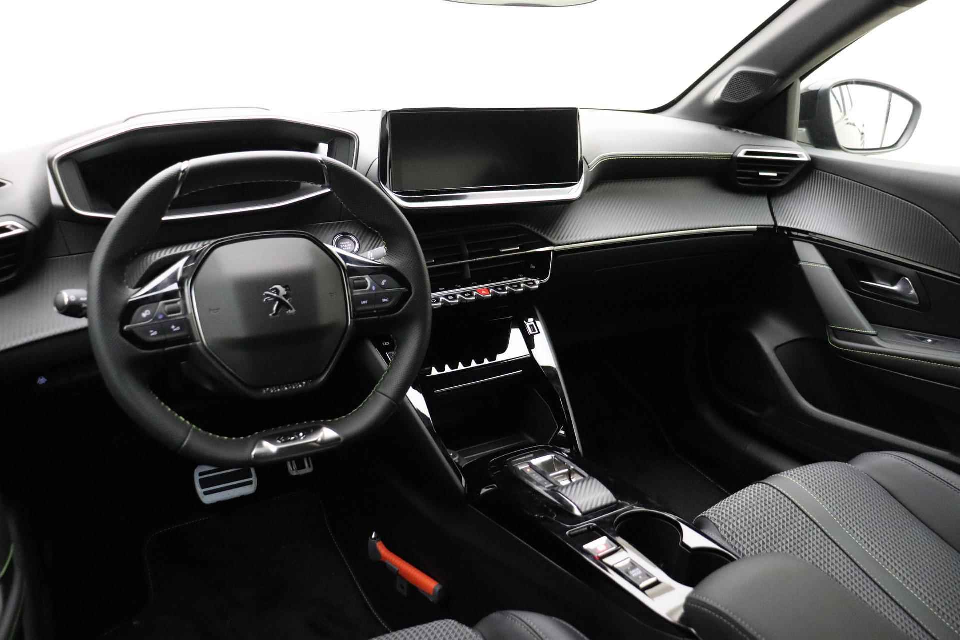 Peugeot e-208 EV GT 50 kWh 136 PK | Automaat | LMV | Camera | Stoelverwarming | Led | Cruise Control | Navigatie | Lane Assist | Dodehoek Detectie | 3D-Instrumentenpaneel | Voorraad Nieuw - 8/37