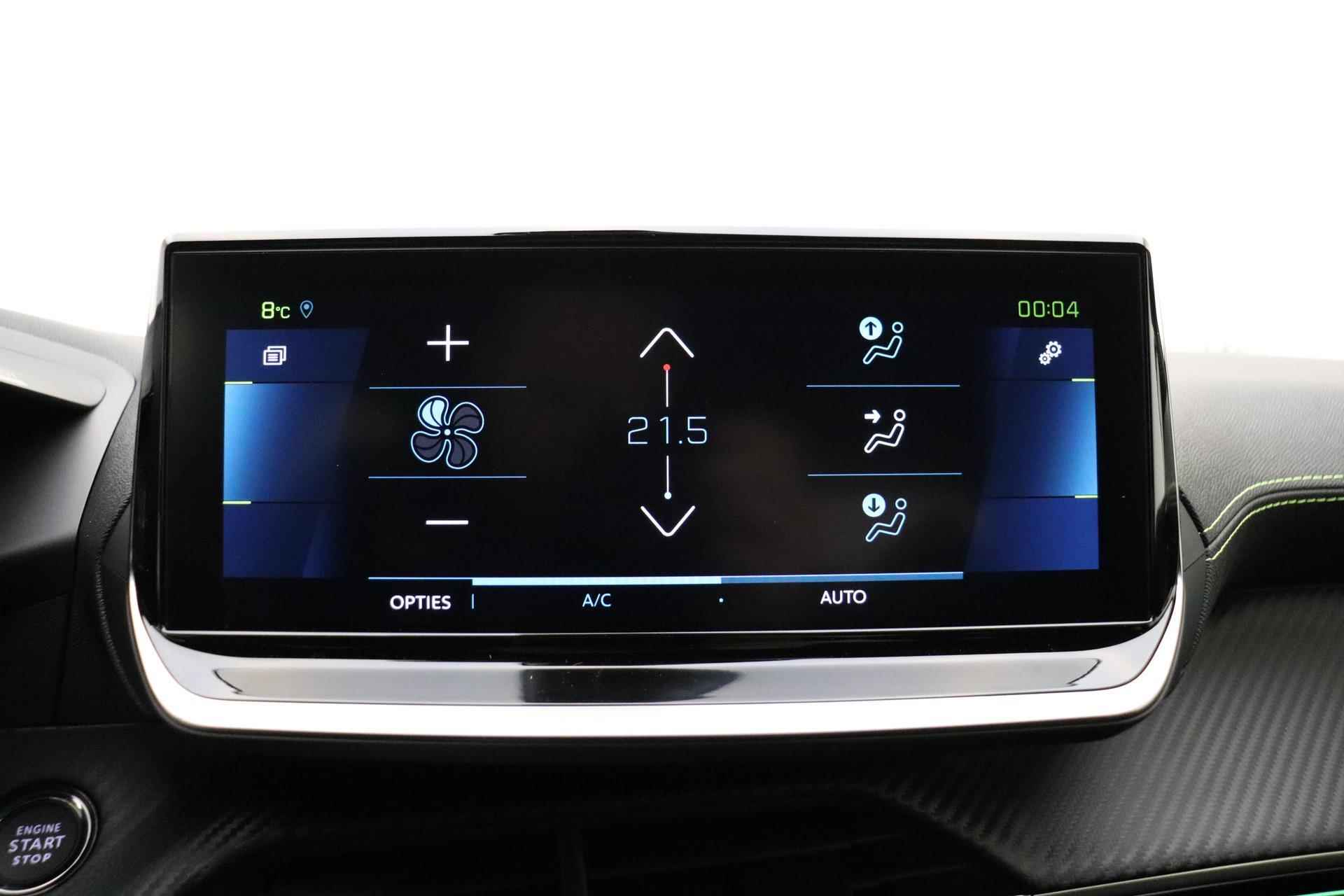 Peugeot e-208 EV GT 50 kWh 136 PK | Automaat | LMV | Camera | Stoelverwarming | Led | Cruise Control | Navigatie | Lane Assist | Dodehoek Detectie | 3D-Instrumentenpaneel | Voorraad Nieuw - 25/37