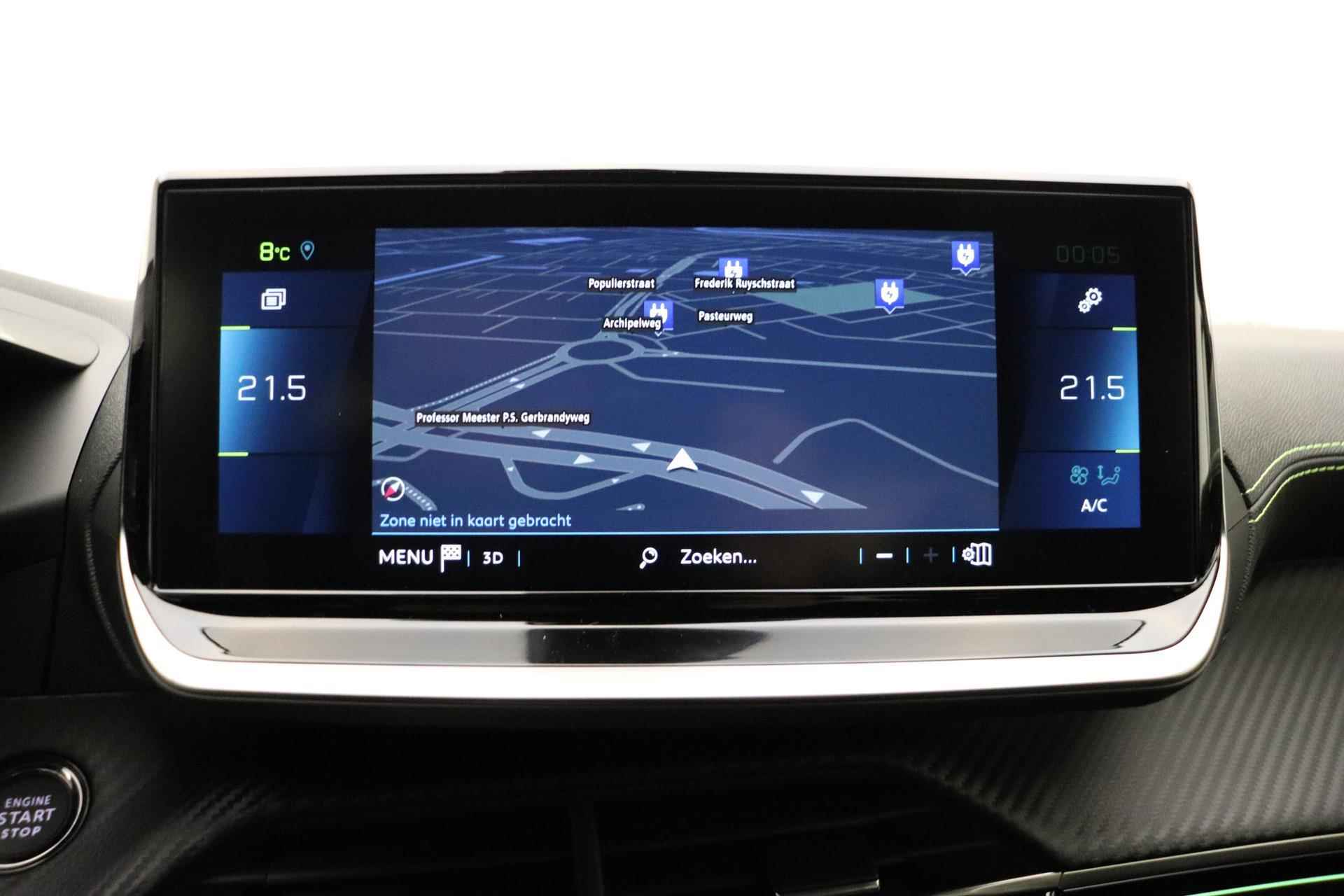 Peugeot e-208 EV GT 50 kWh 136 PK | Automaat | LMV | Camera | Stoelverwarming | Led | Cruise Control | Navigatie | Lane Assist | Dodehoek Detectie | 3D-Instrumentenpaneel | Voorraad Nieuw - 26/37