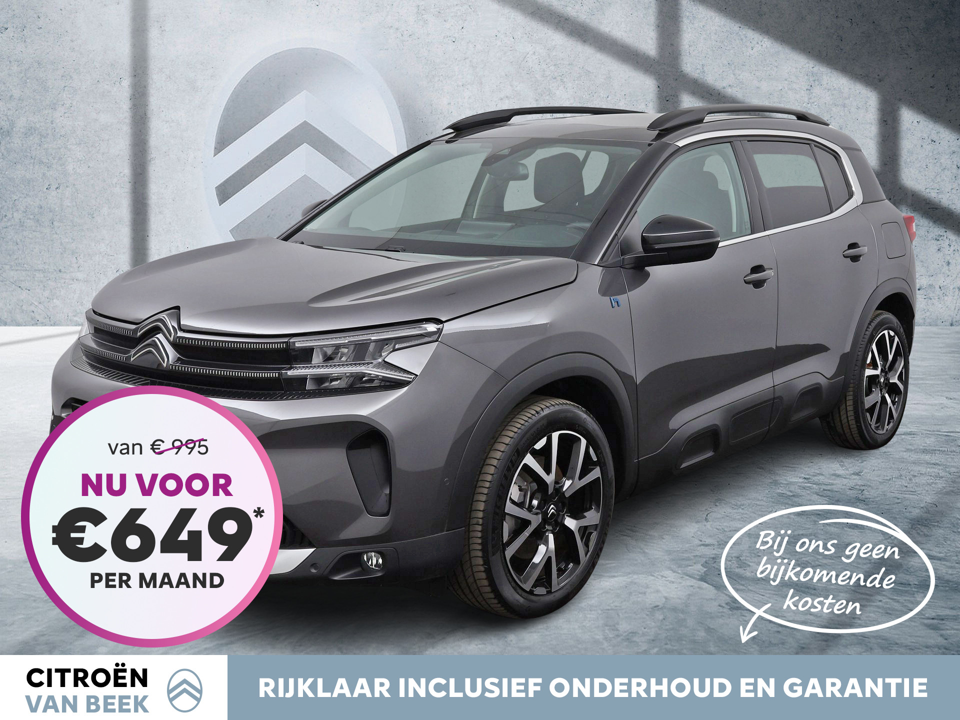 Citroën C5 Aircross Plug-in Hybrid 225pk Shine | Rijklaar | Apple Carplay | Elektrische achterklep | 19" LMV |